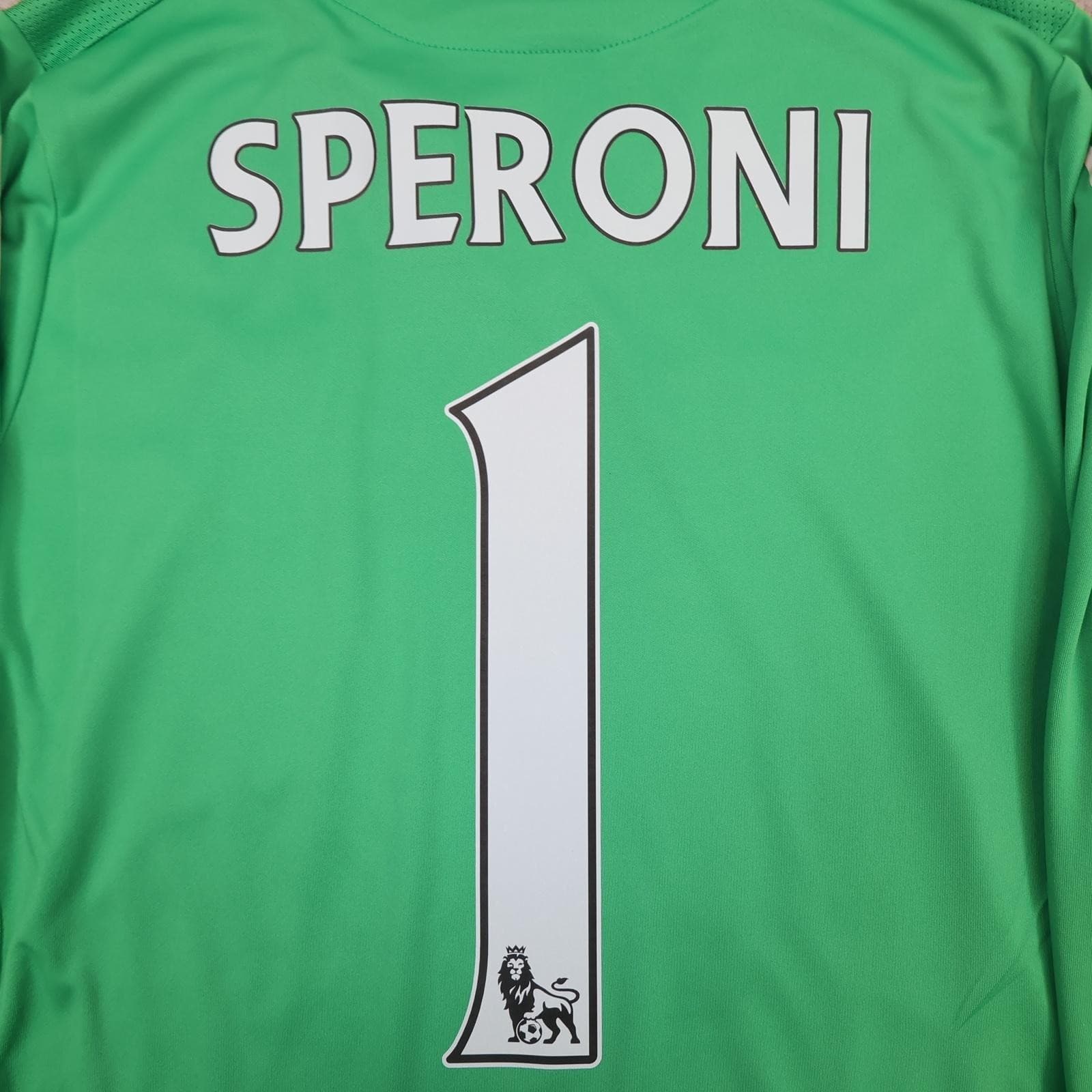 Crystal Palace Goalkeeper Shirt Mens Medium Green EPL 2016 2017 Macron Speroni 1 photo 13