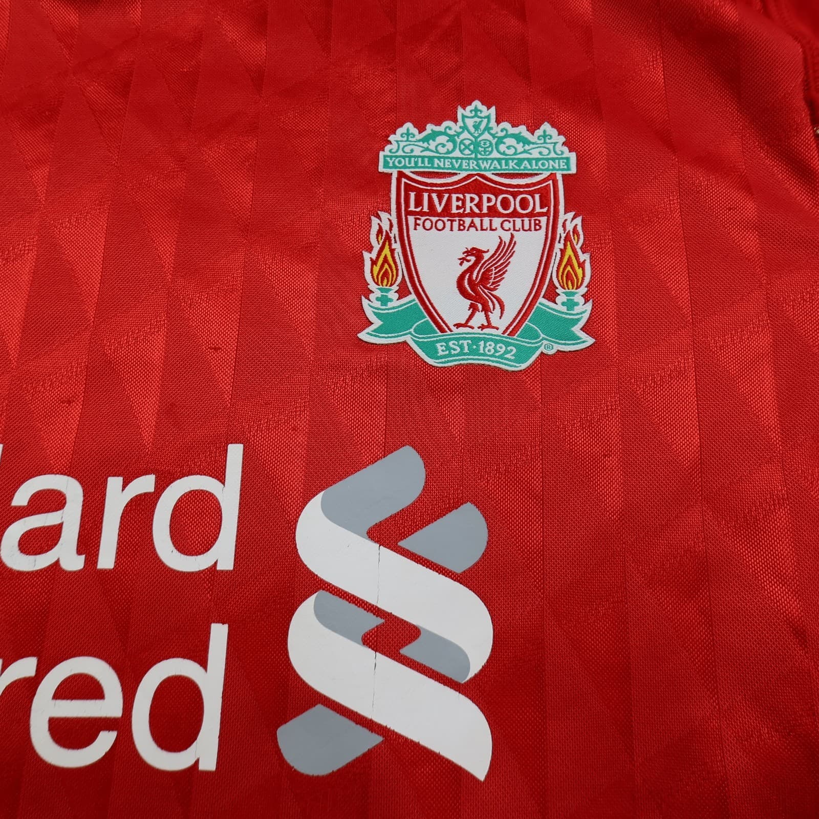 Liverpool Shirt Large Red Home Kit 2010 2011 2012 Adidas Soccer Jersey Suarez 7 photo 6