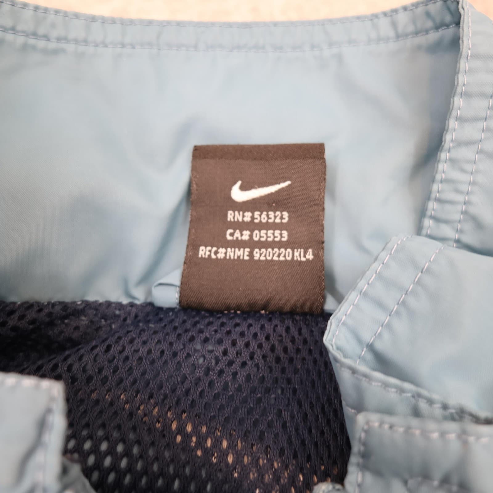 Hertha BSC Berlin Jacket Mens Medium Blue Windbreaker 2000s Nike Team Training photo 7