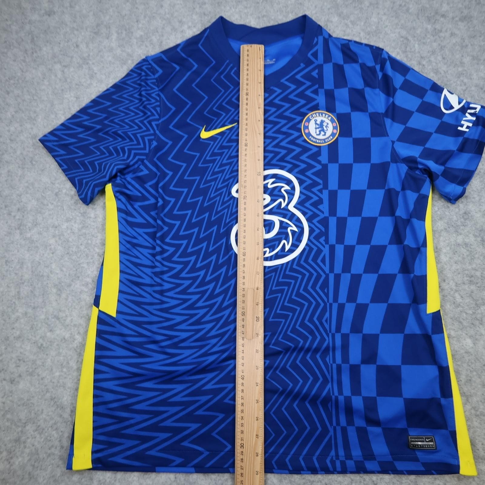 Chelsea Shirt Mens 2XL Blue Home 2021 2022 EPL Football Nike Three Jersey photo 13