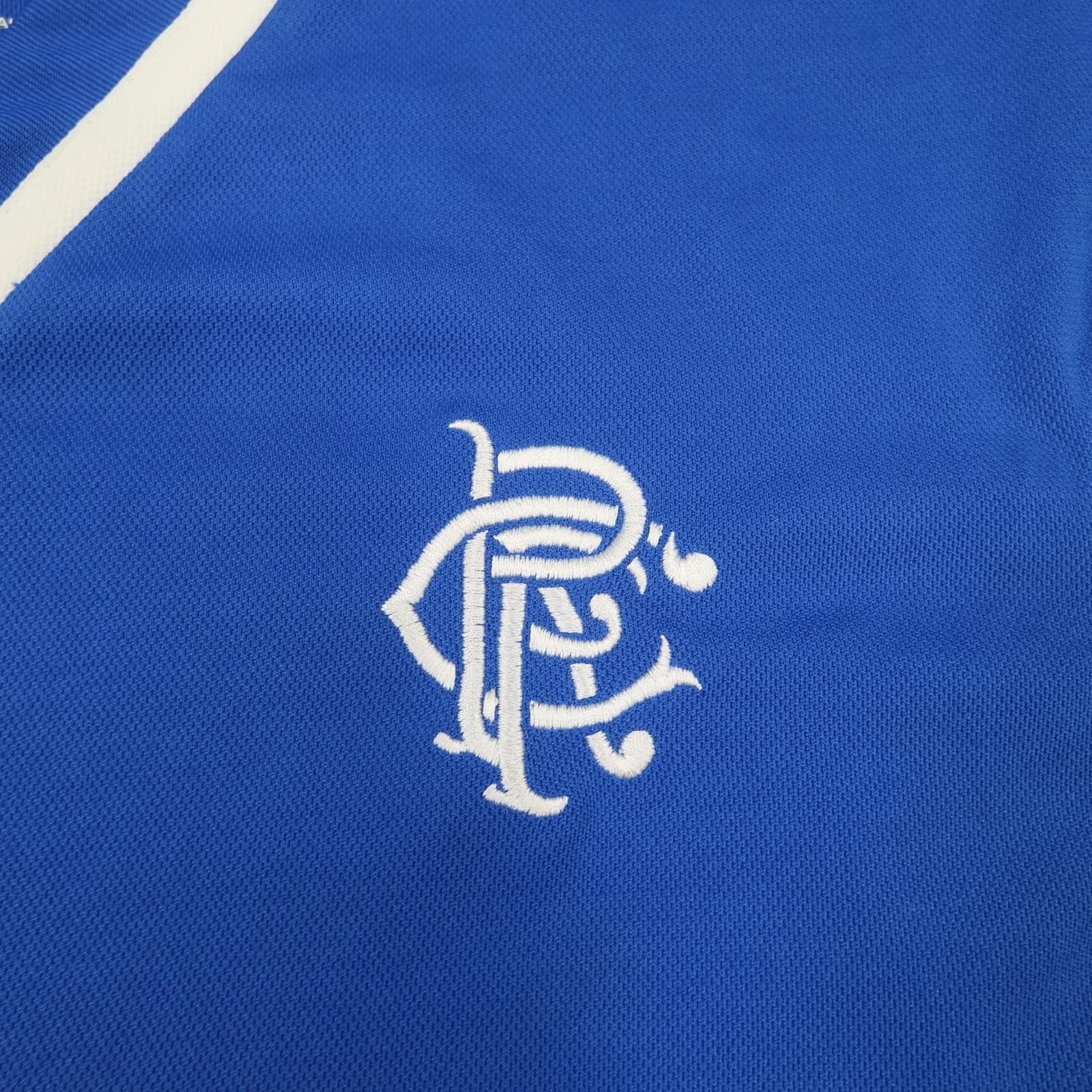 Vintage Rangers Shirt Mens Large Blue Home 1999 2000 Soccer Nike Ntl Jersey photo 4