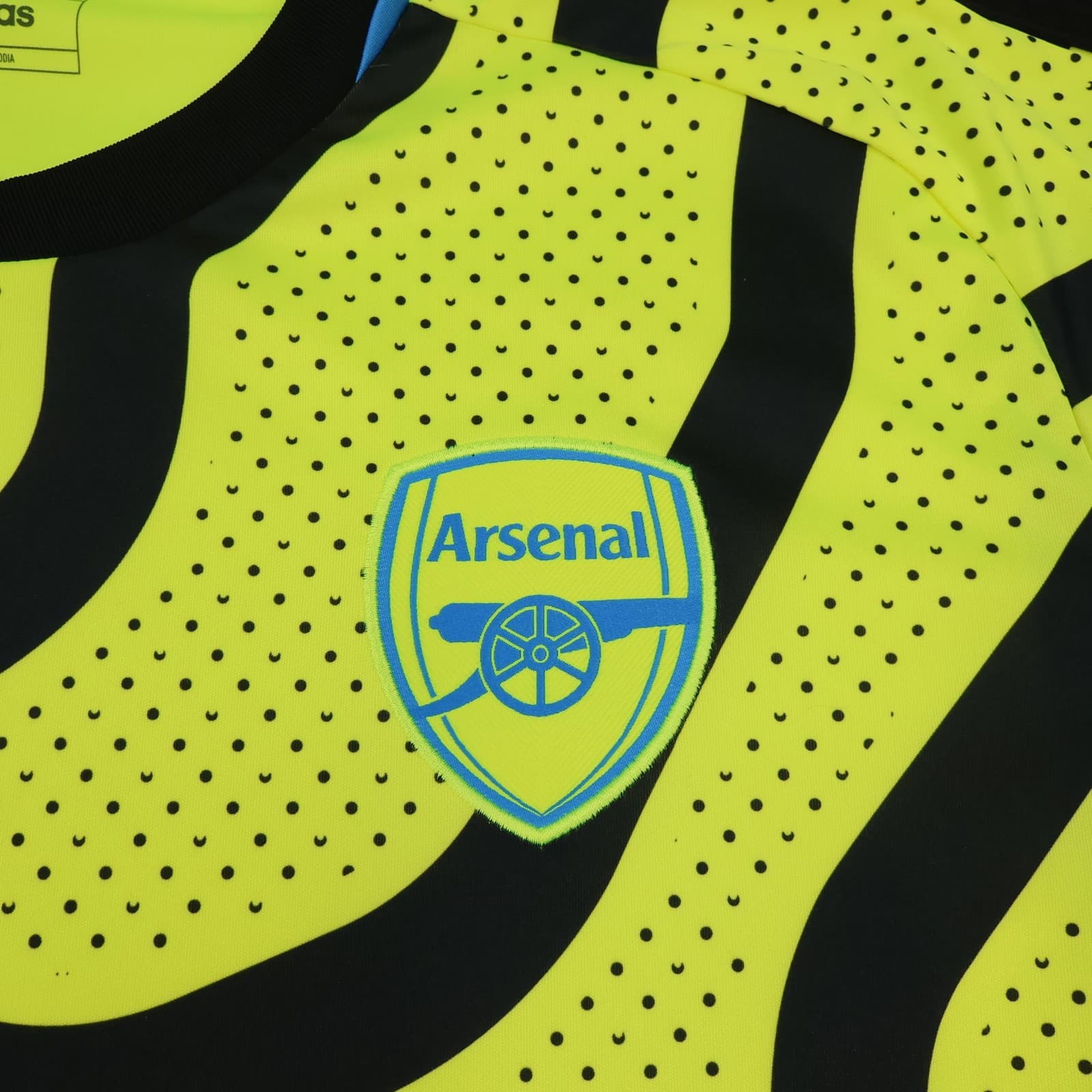 Arsenal Away Shirt Mens 2XL Yellow 2023 2024 Football Adidas Soccer Jersey photo 4