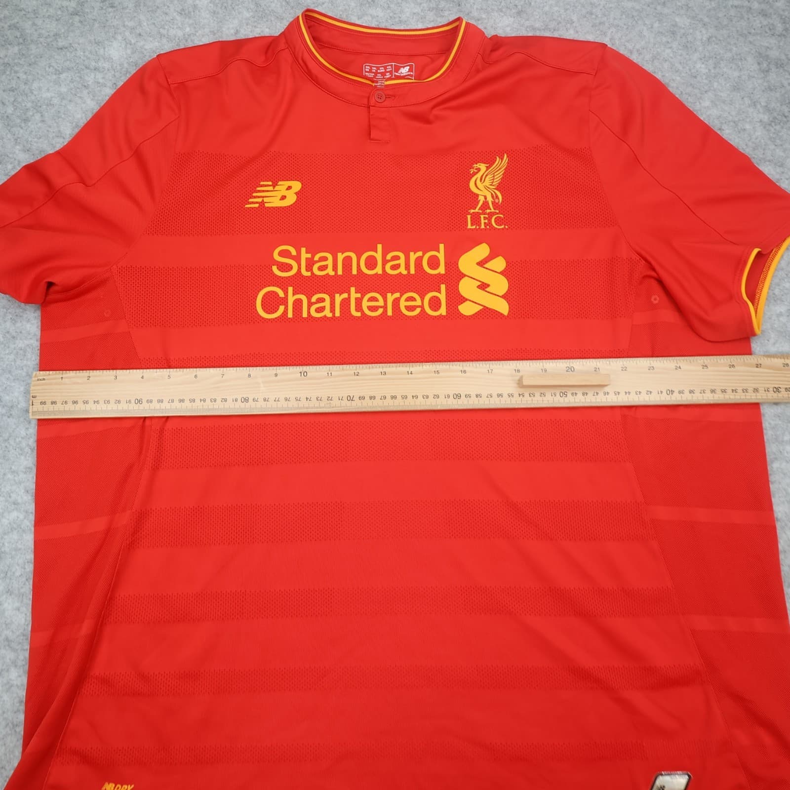 Liverpool Shirt 3XL Red Home Kit 2016 2017 New Balance Jersey Bobby Firmino 9 photo 12