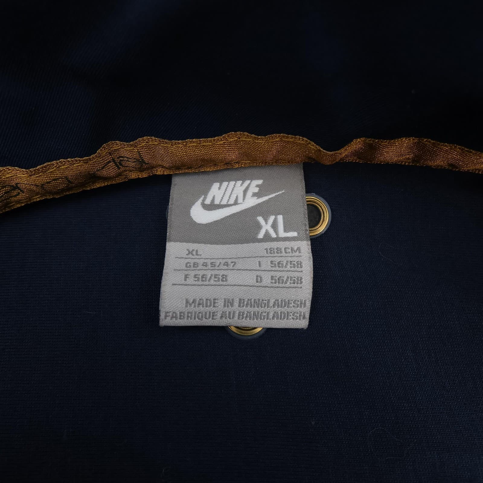 Arsenal Jacket Mens Extra Large Navy EPL 2007 2008 Nike Fly Emirates Track Top photo 7