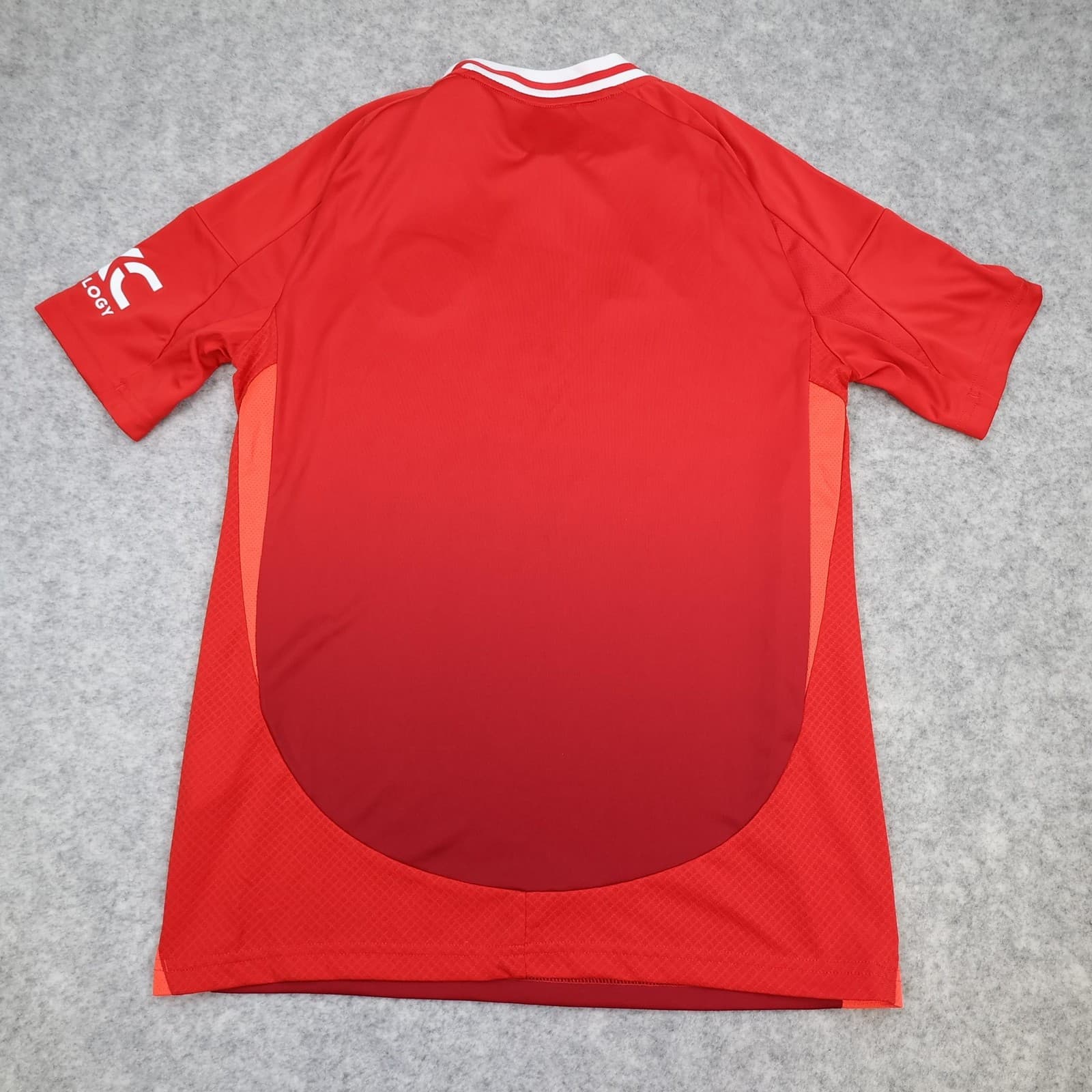 Manchester United Shirt Kids 13-14 Years Red Home 2024 2025 Adidas Soccer Jersey photo 2