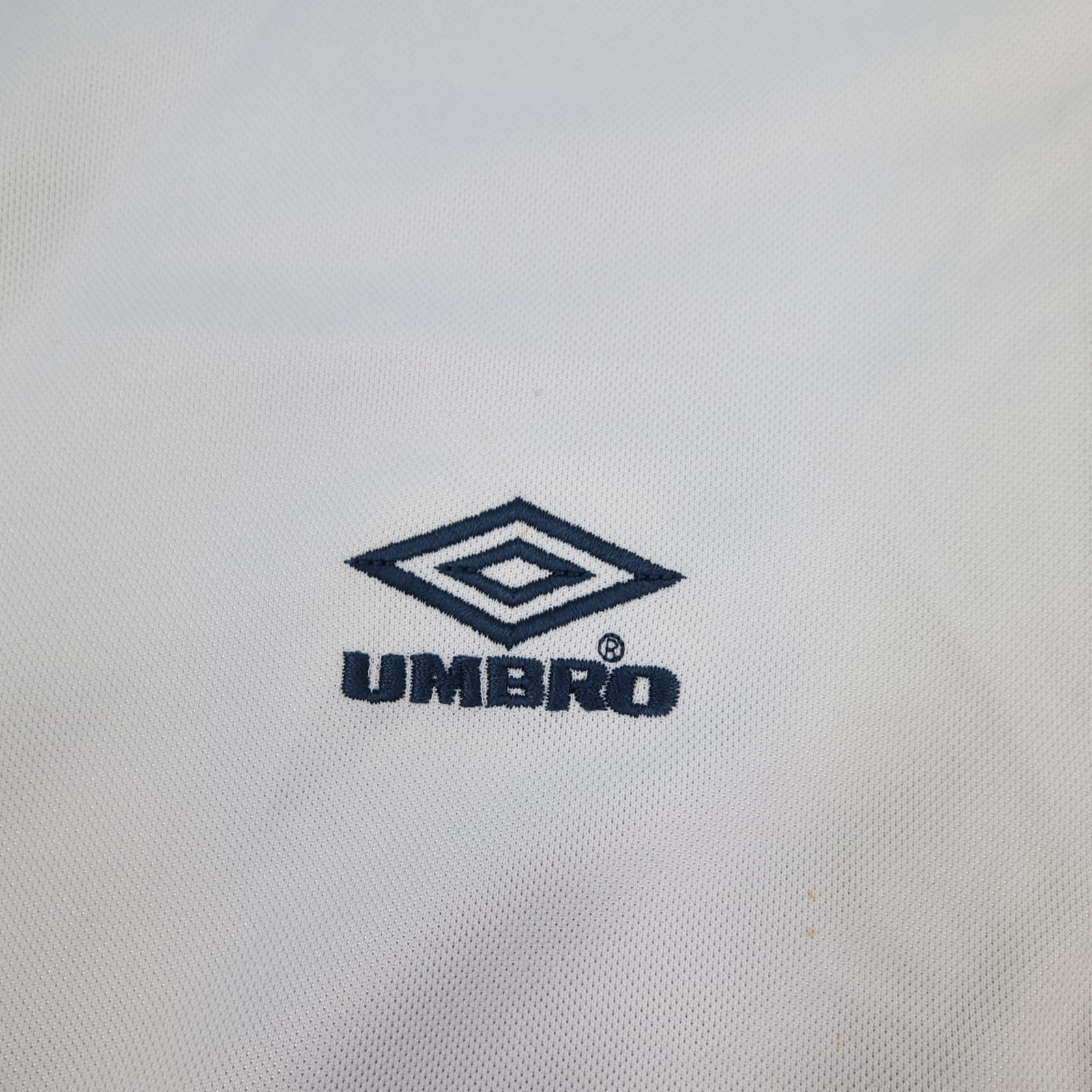 Manchester United Shirt Small Training White Kit 2000 2001 Umbro Jersey photo 5