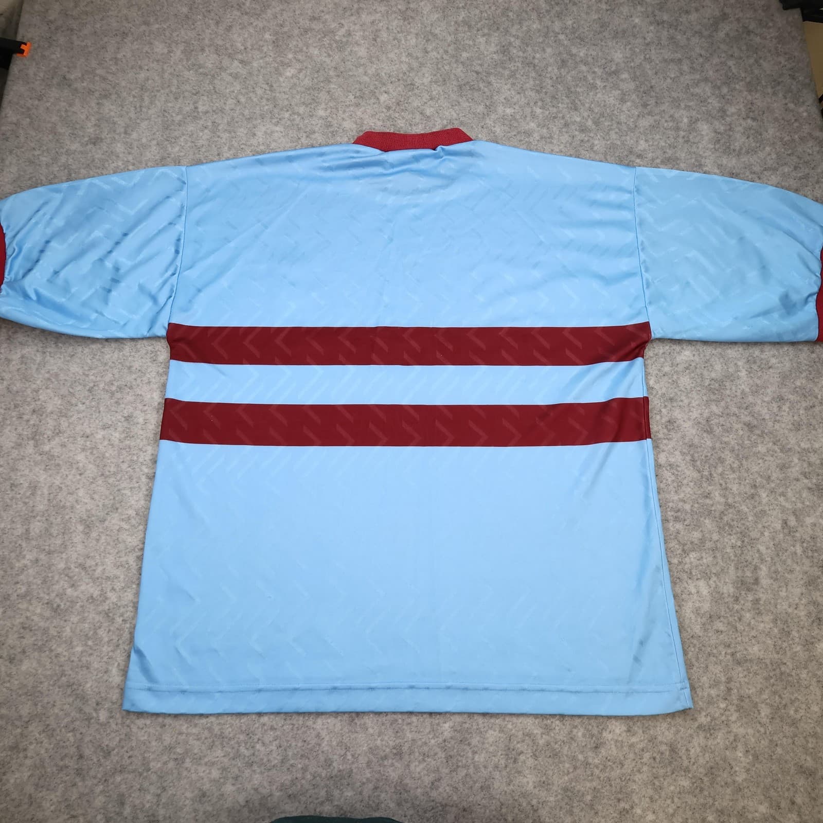 Vintage West Ham United Shirt Mens 2XL Blue Away Pony Dagenham Motors 1993 1995 photo 2
