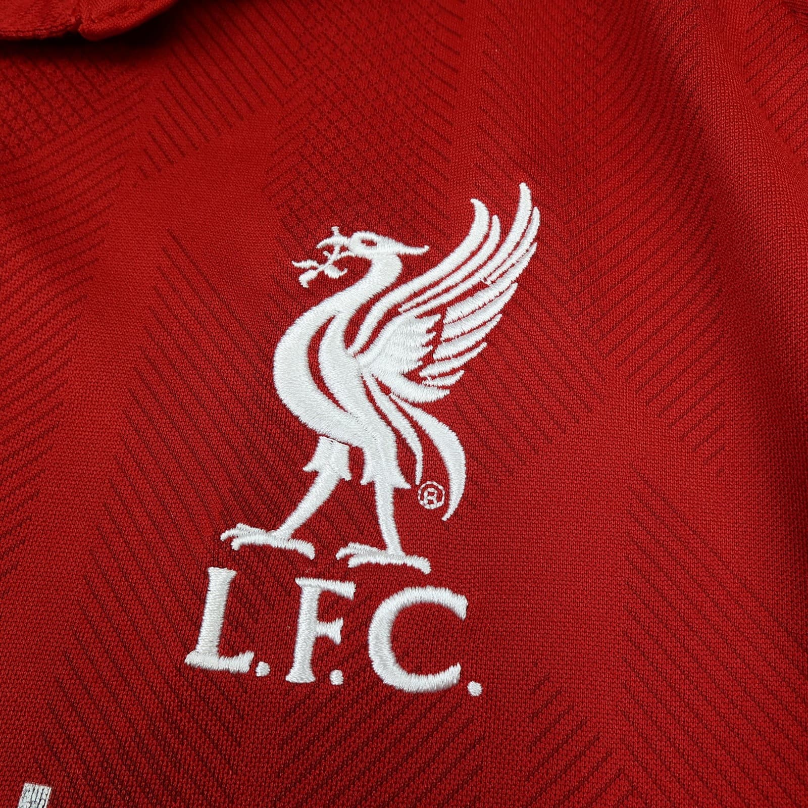 Liverpool Shirt Mens Large Red Home 2018 2019 Football New Balance Soccer Jersey photo 6