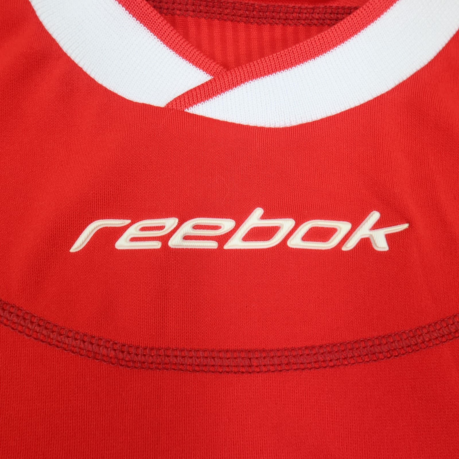Vintage Liverpool Shirt XL Red Home Kit 2002 2004 Reebok Jersey 42/44 Carragher photo 7