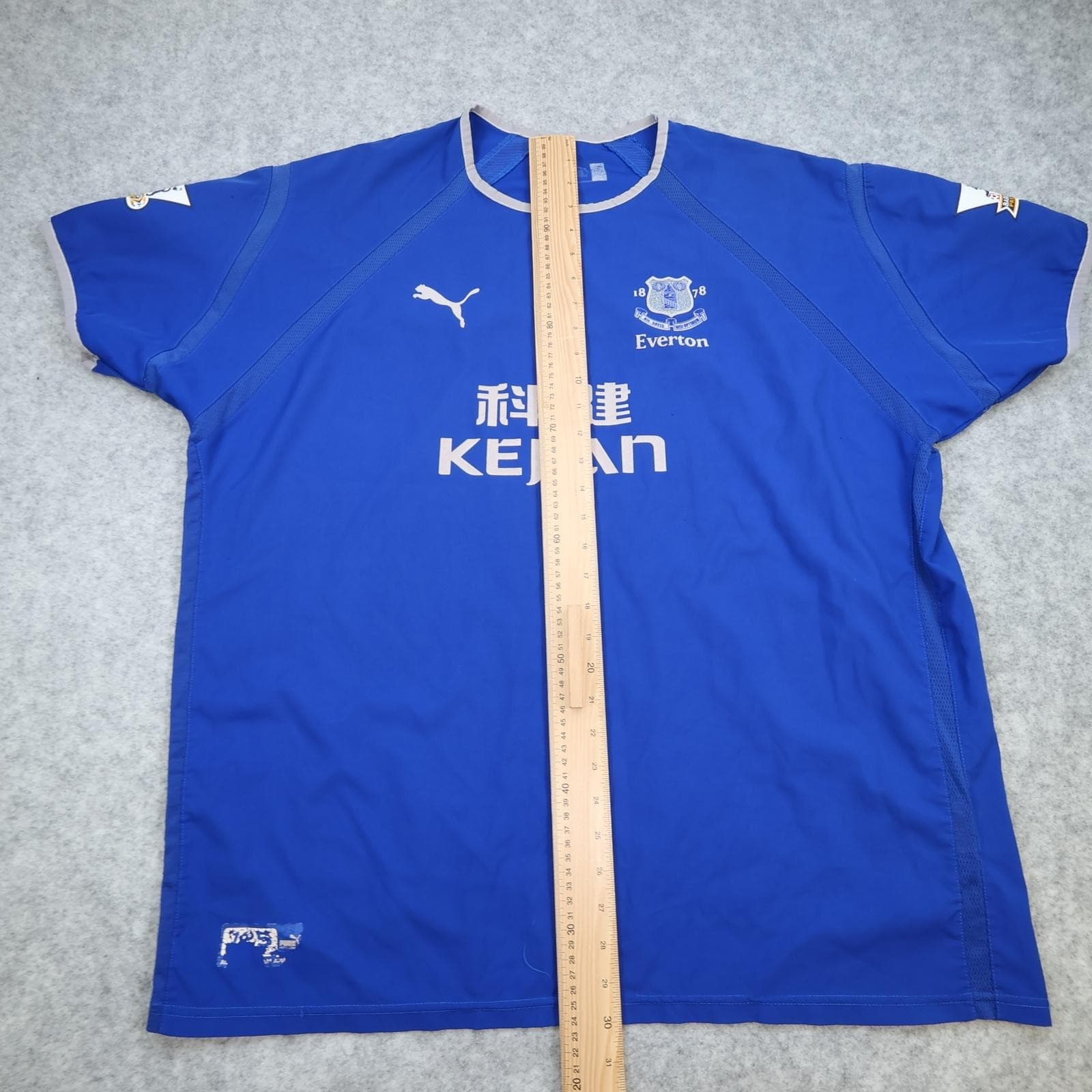 Vintage Everton Shirt Mens 2XL Blue Home 2002 2004 EPL Football Puma Rooney 18 photo 15