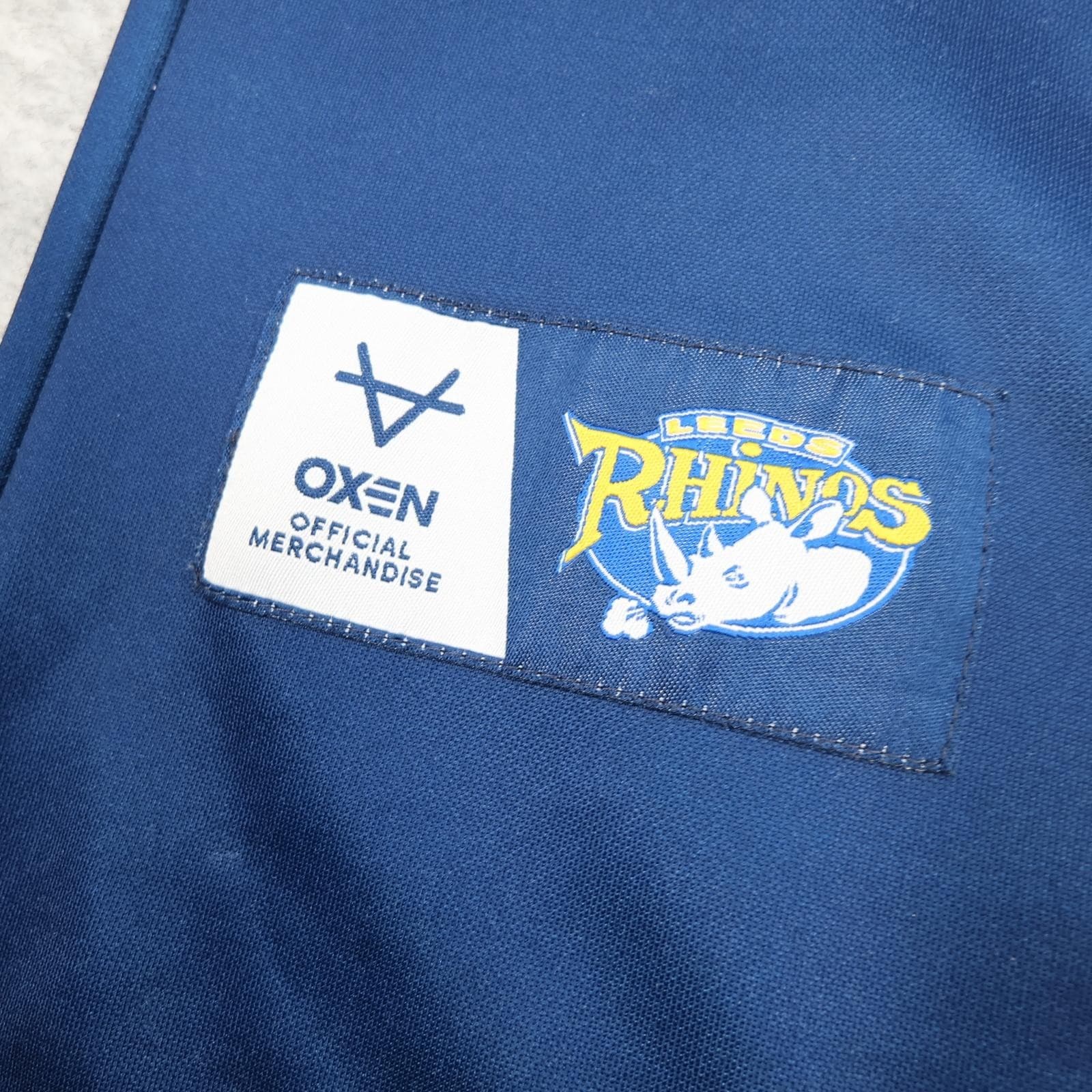 Leeds Rhinos Rugby Shirt Mens 2XL Blue Rugby League Oxen 2023 Jersey photo 6