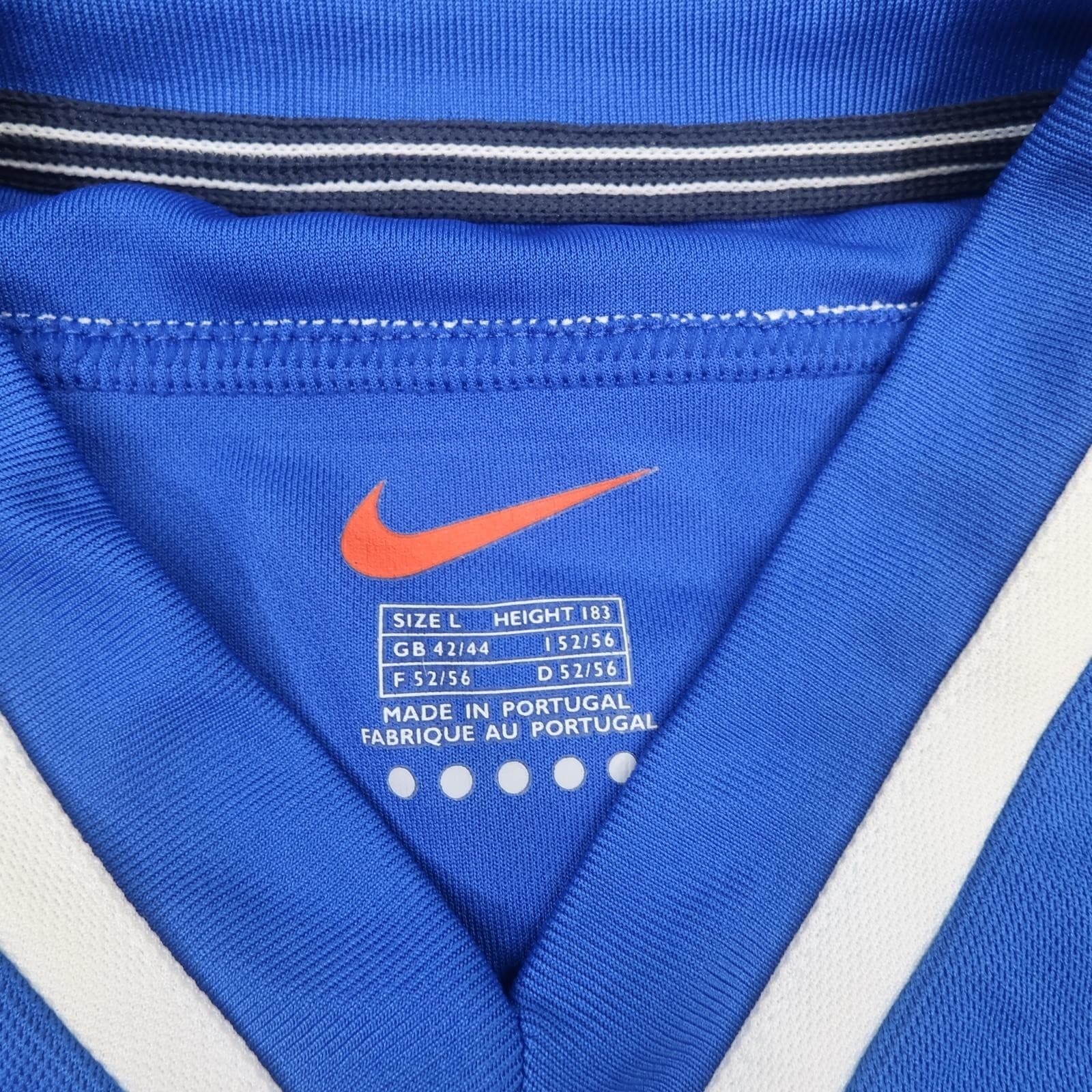 Vintage Rangers Shirt Mens Large Blue Home 1999 2000 Soccer Nike Ntl Jersey photo 6