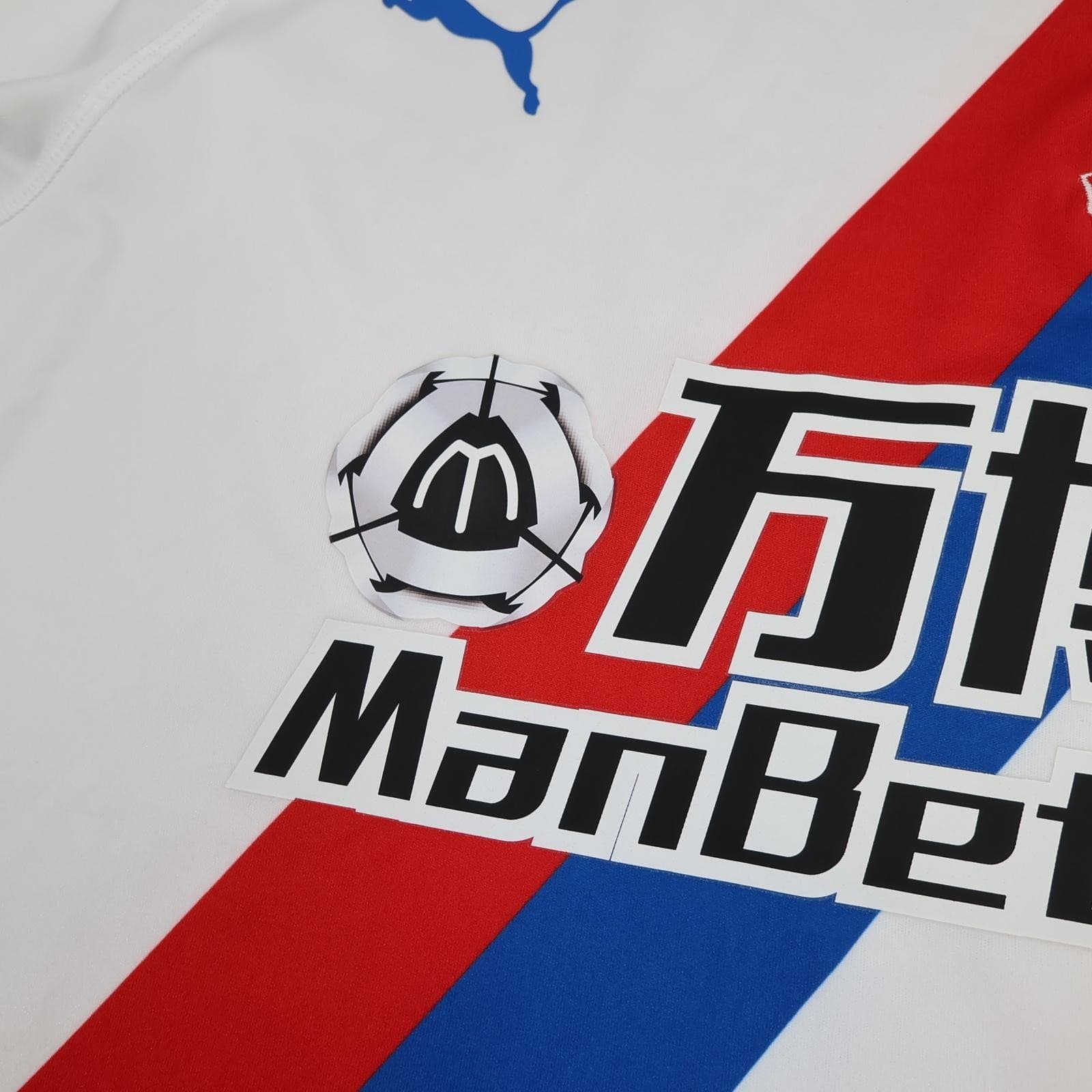 Crystal Palace Away Shirt Mens Small White 2018 2019 Football Puma ManBetX photo 4