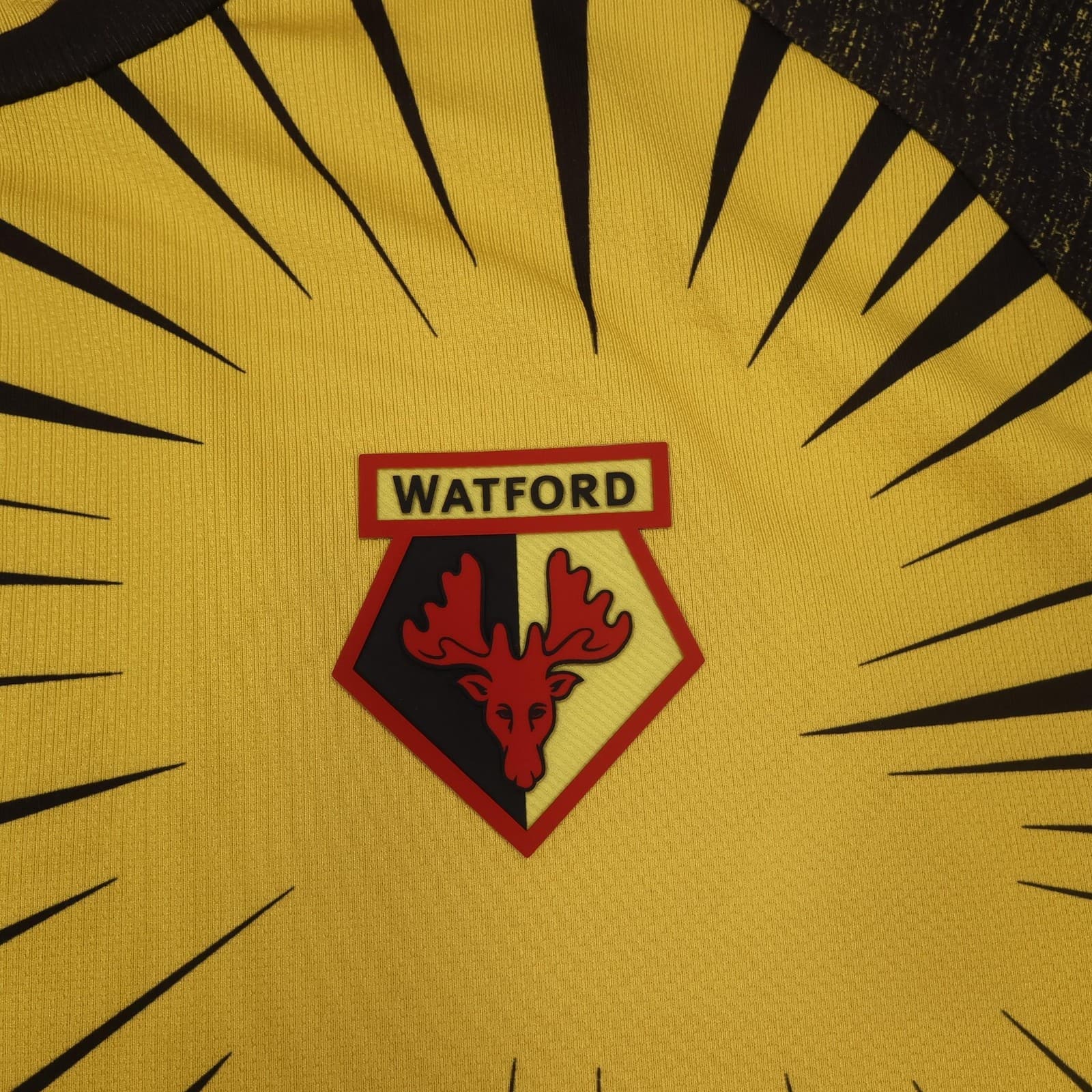 Watford Shirt Mens Extra Large Yellow Home 2020 2021 Football Soccer Jersey photo 4