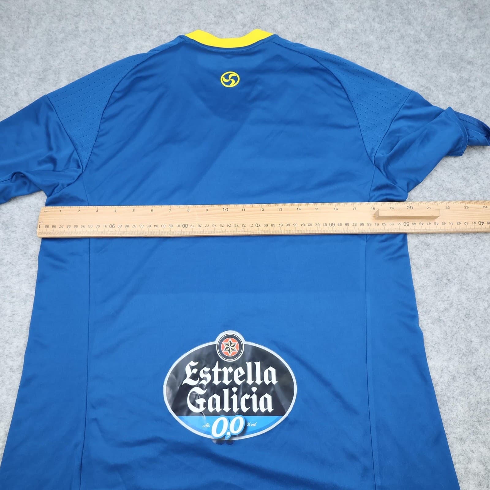 Celta Vigo Shirt Mens Medium Blue Away 2016 2017 Football Adidas Soccer Jersey photo 9