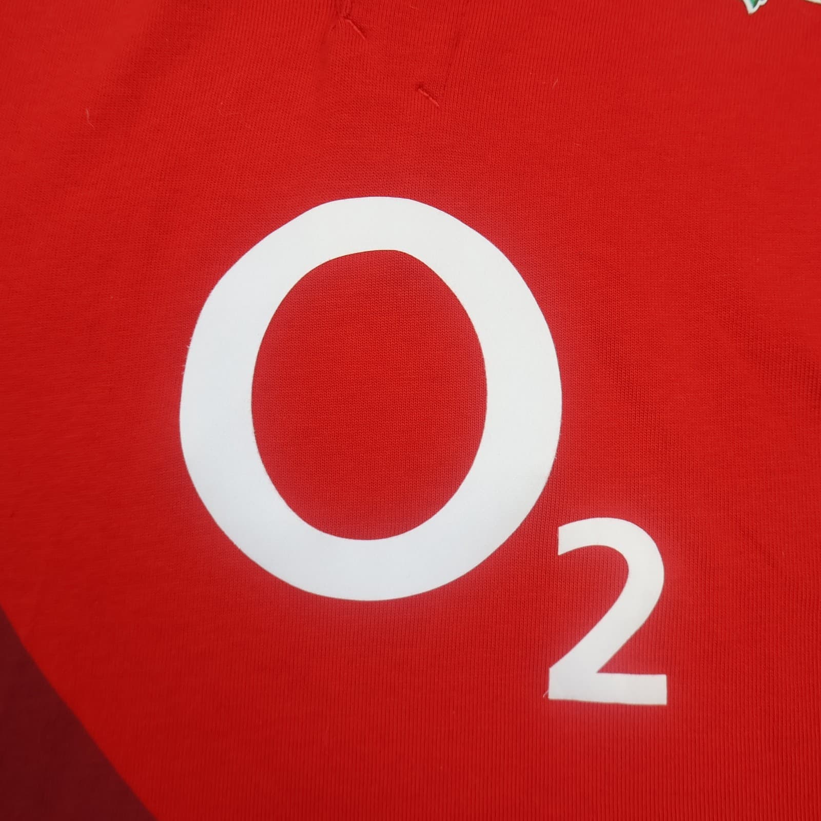 England Rugby Shirt Extra Large Red Away Kit 2007 2008 Nike Jersey O2 photo 3