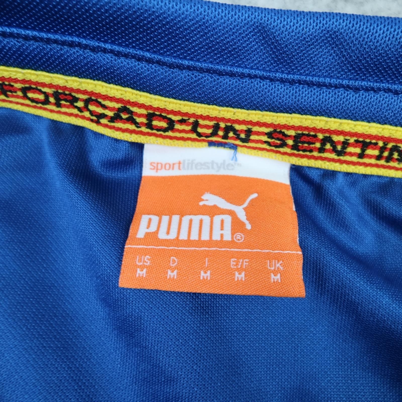 Espanyol Shirt Mens Medium White Home 2014 2015 La Liga Puma Soccer Jersey photo 8