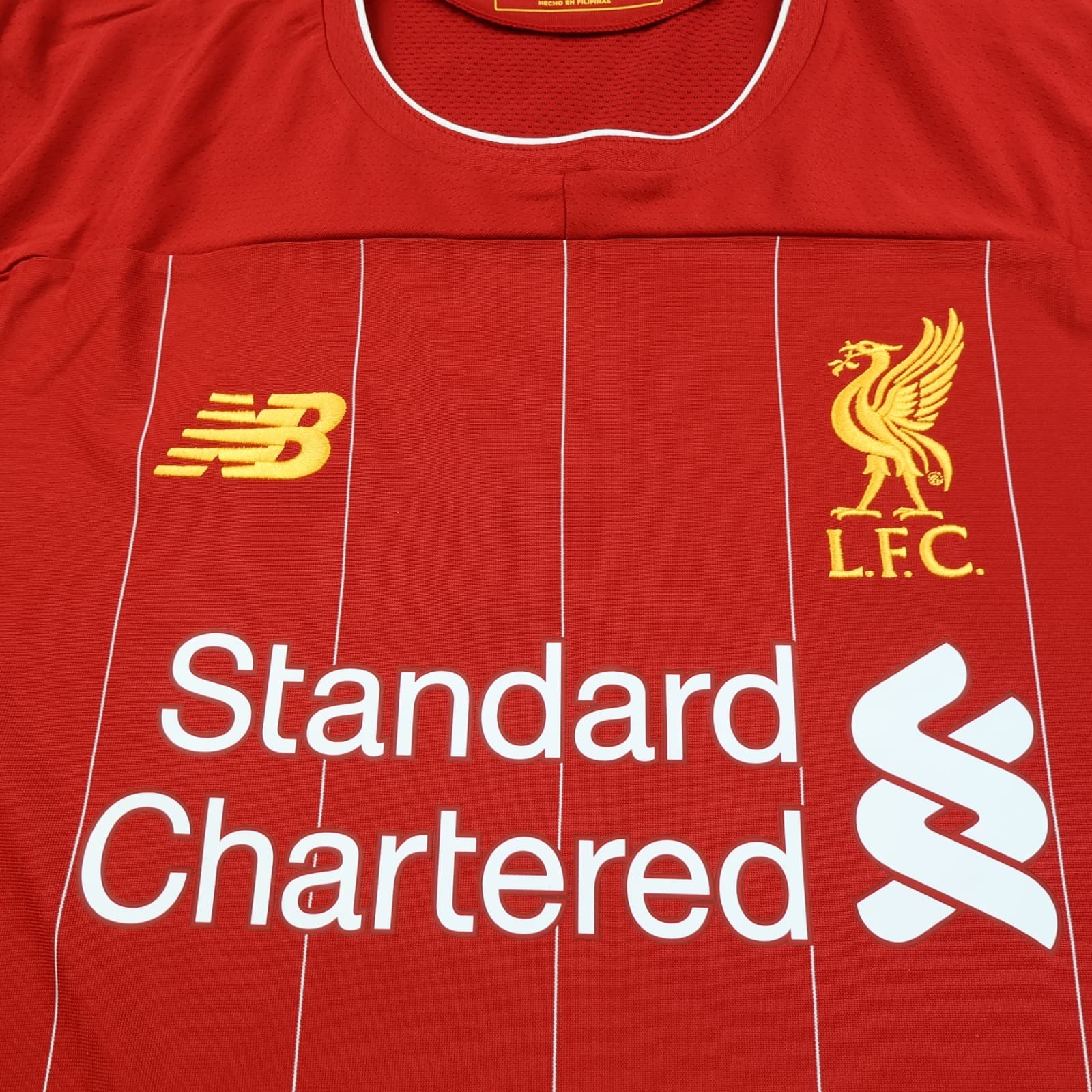 Liverpool Shirt Large Red Home Kit 2019 2020 New Balance Jersey van Dijk 4 photo 3