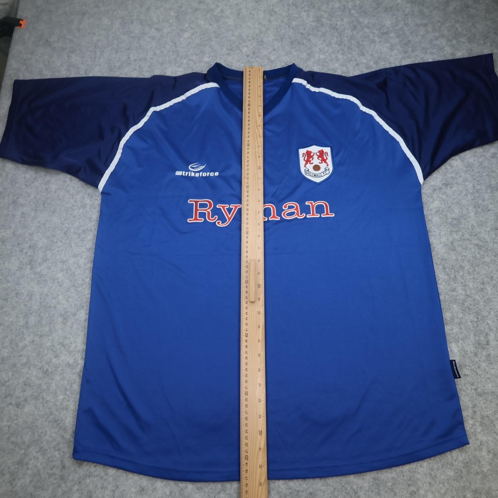 Millwall FC Shirt Mens 3XL Blue 2003 2004 Strikeforce Ryman Training Jersey photo 12
