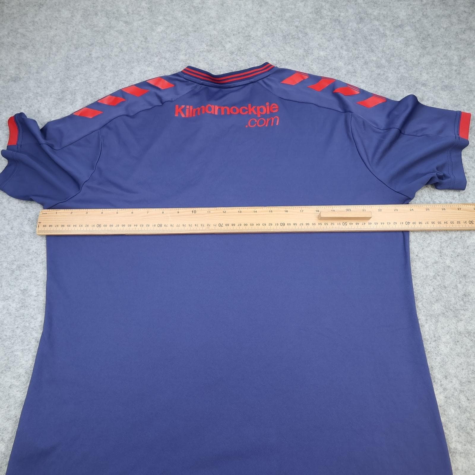 Kilmarnock Shirt Mens XL Away Kit Navy Blue 2021 2022 Hummel Soccer Jersey photo 11