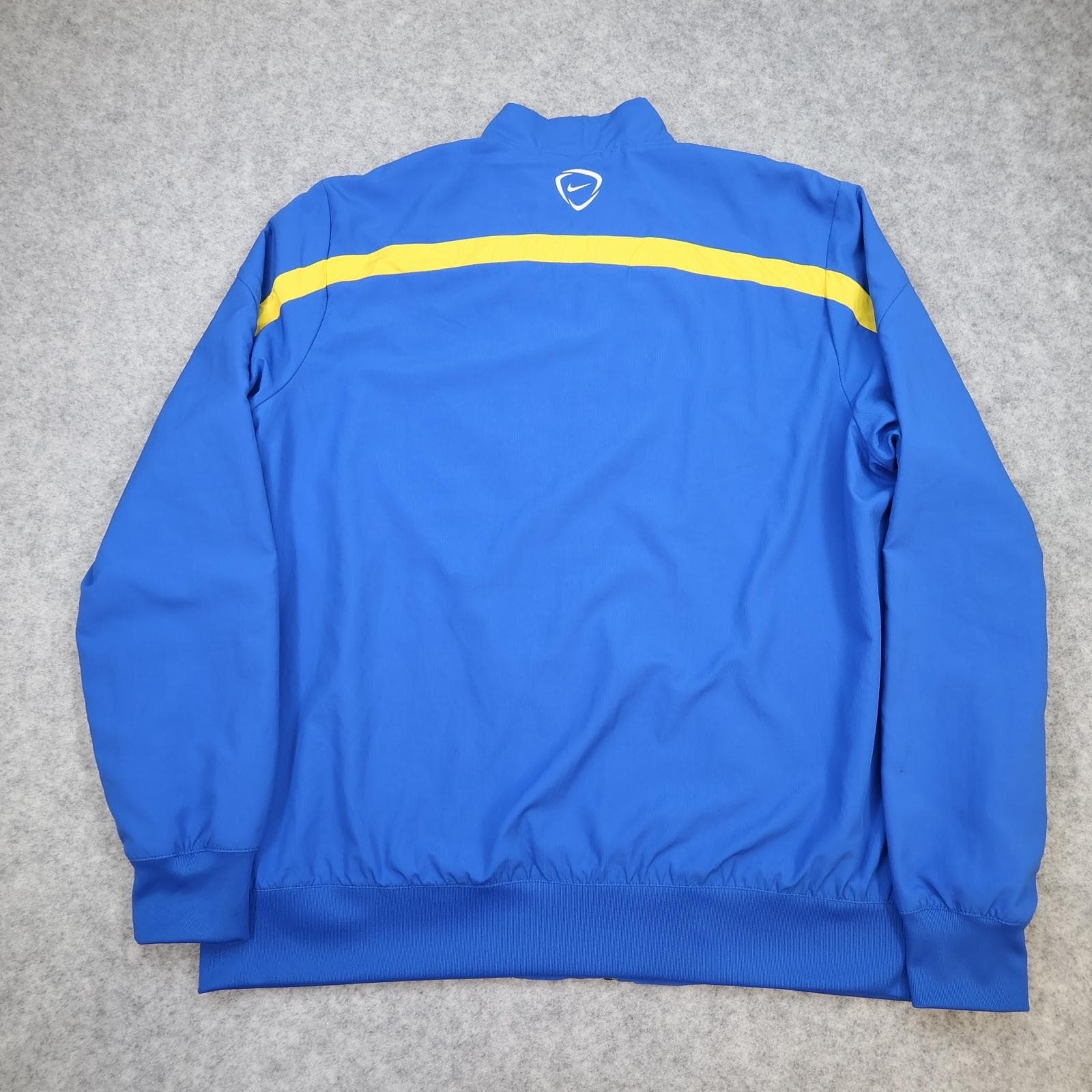 Arsenal Jacket Mens Extra Large Blue Yellow Football Nike Dri Fit 2013 2014 photo 11