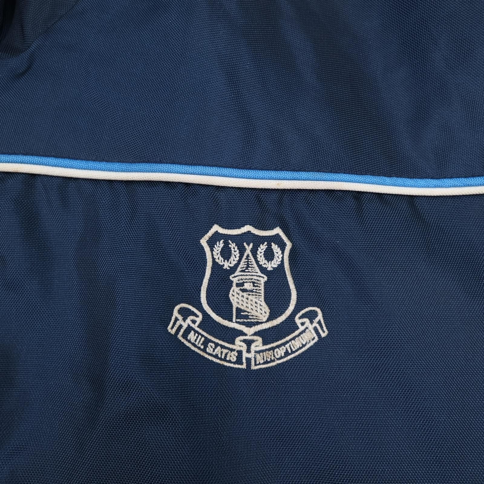 Everton Jacket Mens Large Navy Blue Football Umbro Padded Training Coat photo 4