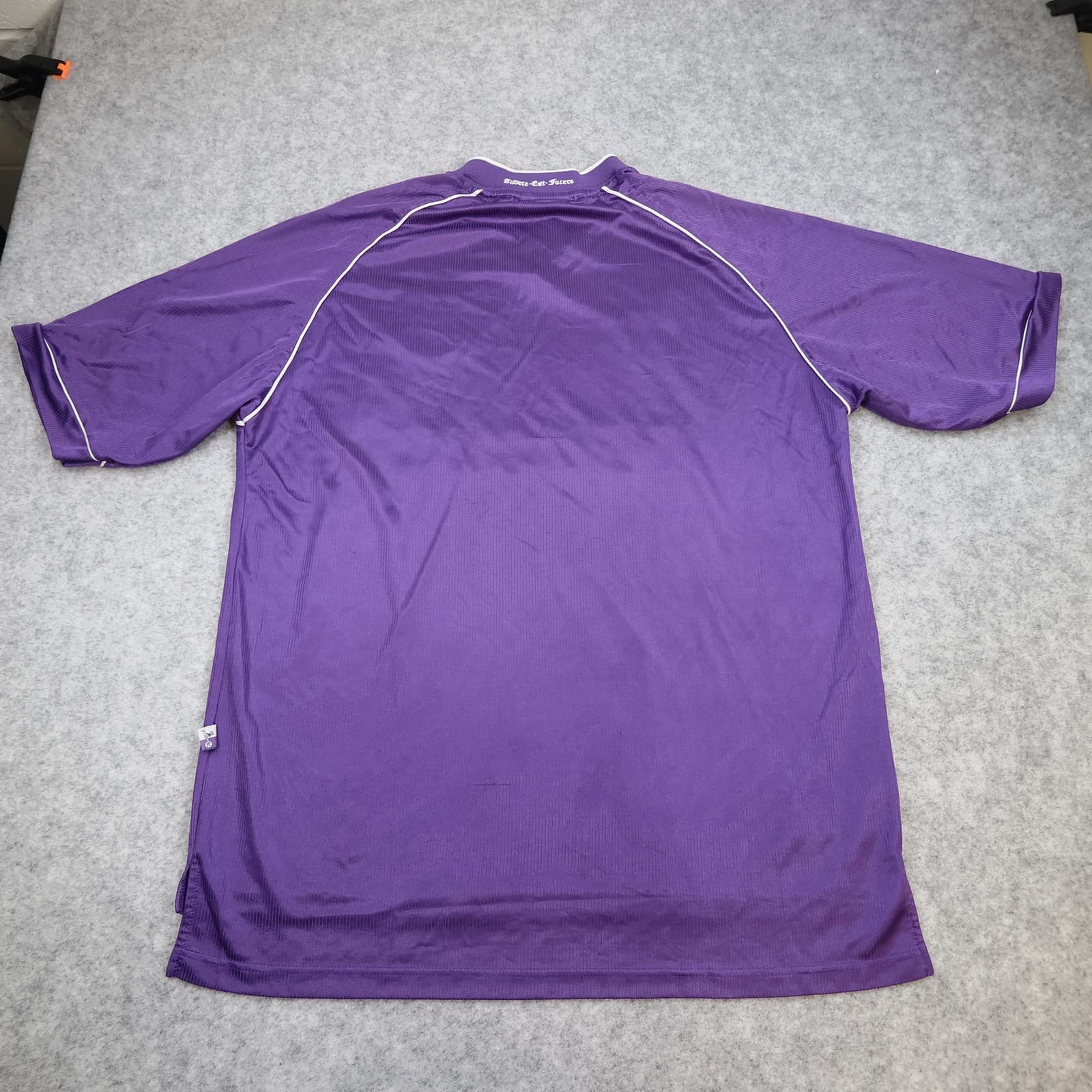 Vintage Tottenham Hotspur Shirt Mens XL Purple Away 1998 1999 Football Pony HP photo 2