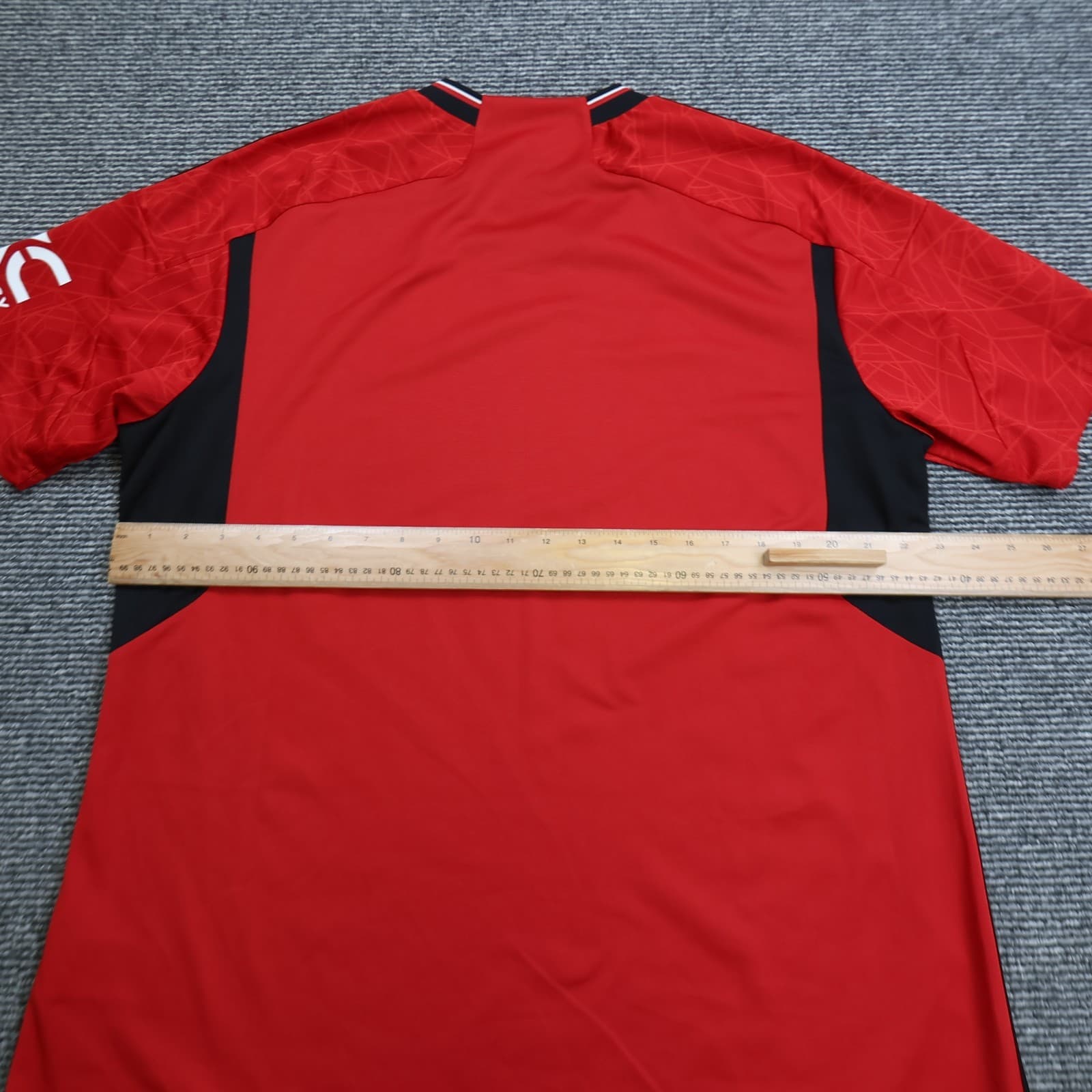 Manchester United Shirt Extra Large Red Home Kit 23 24 Adidas Soccer Jersey photo 8