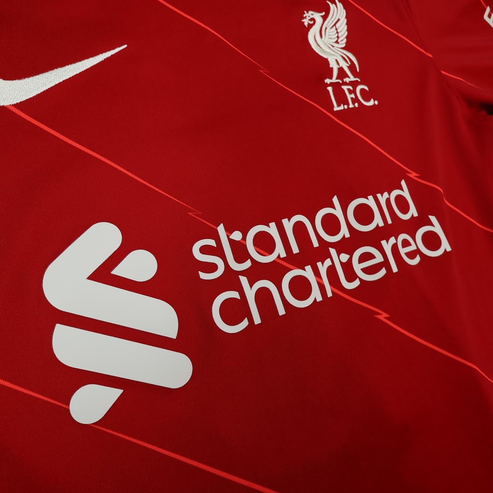 Liverpool Shirt Mens Small Red Home 2021 2022 Football Nike Virgil 4 Jersey photo 8
