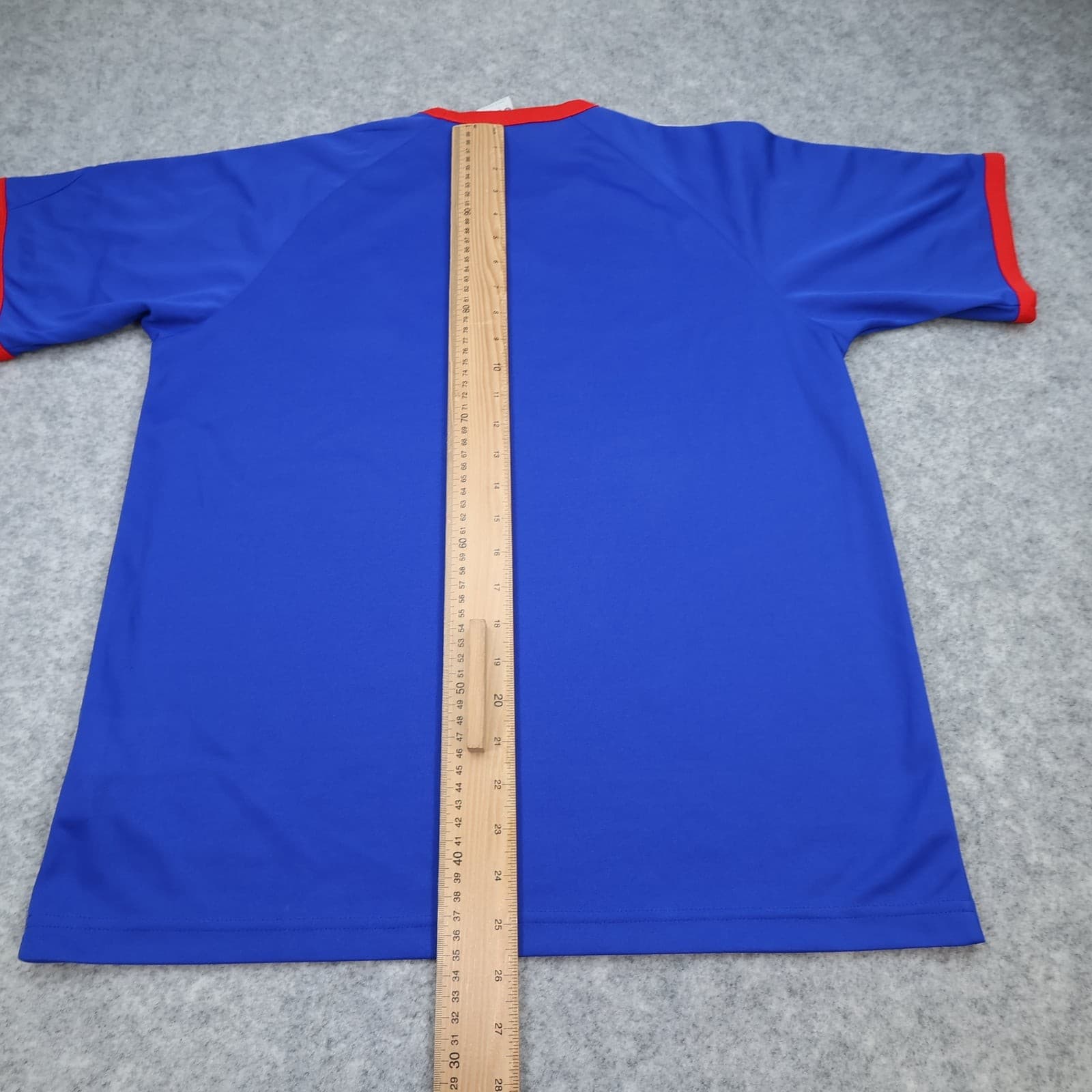 France Shirt Medium Blue Training 2006 2008 Adidas Soccer Jersey photo 9