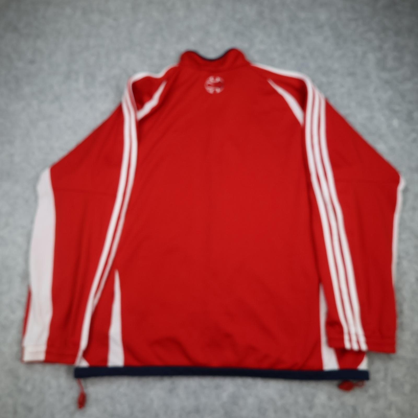 Bayern Munich Jacket Mens Extra Large Red 2005 2006 Football Adidas Track Top photo 2