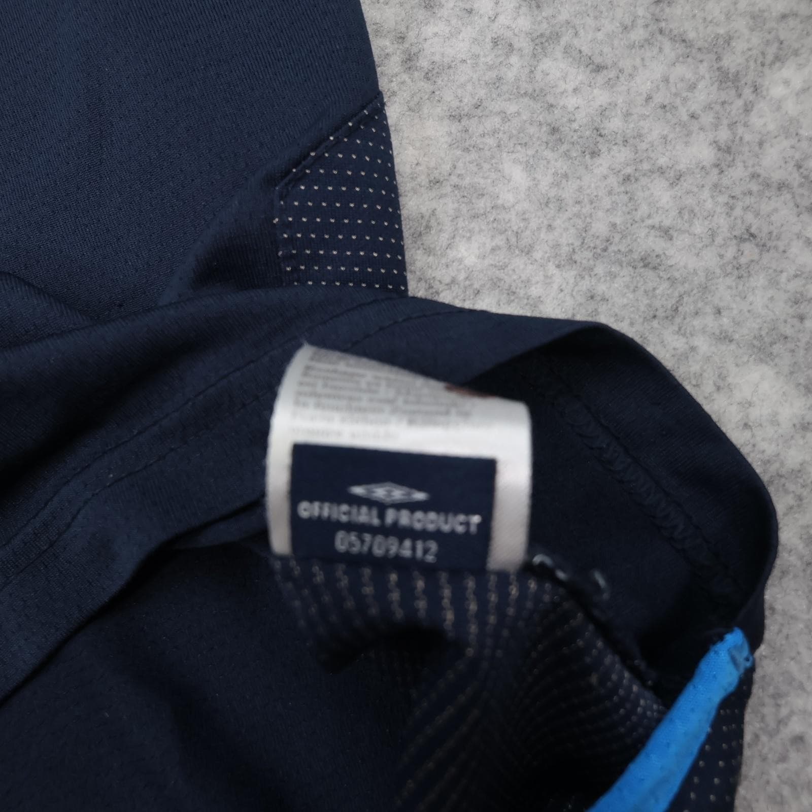 England Training Shirt Mens XL Blue Football Umbro X Static Jersey 2006 2007 photo 6