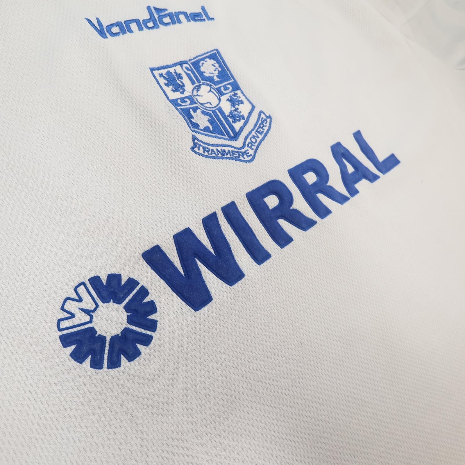 Tranmere Rovers Shirt Mens Large White Home EFL 2004 2005 Vandanel Wirral Jersey photo 5