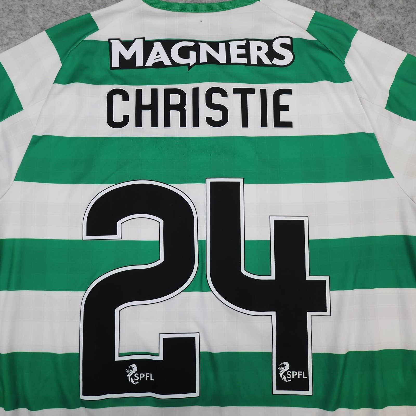 Celtic Shirt Mens Small Green Home 2017 2018 New Balance Jersey Christie 24 photo 14