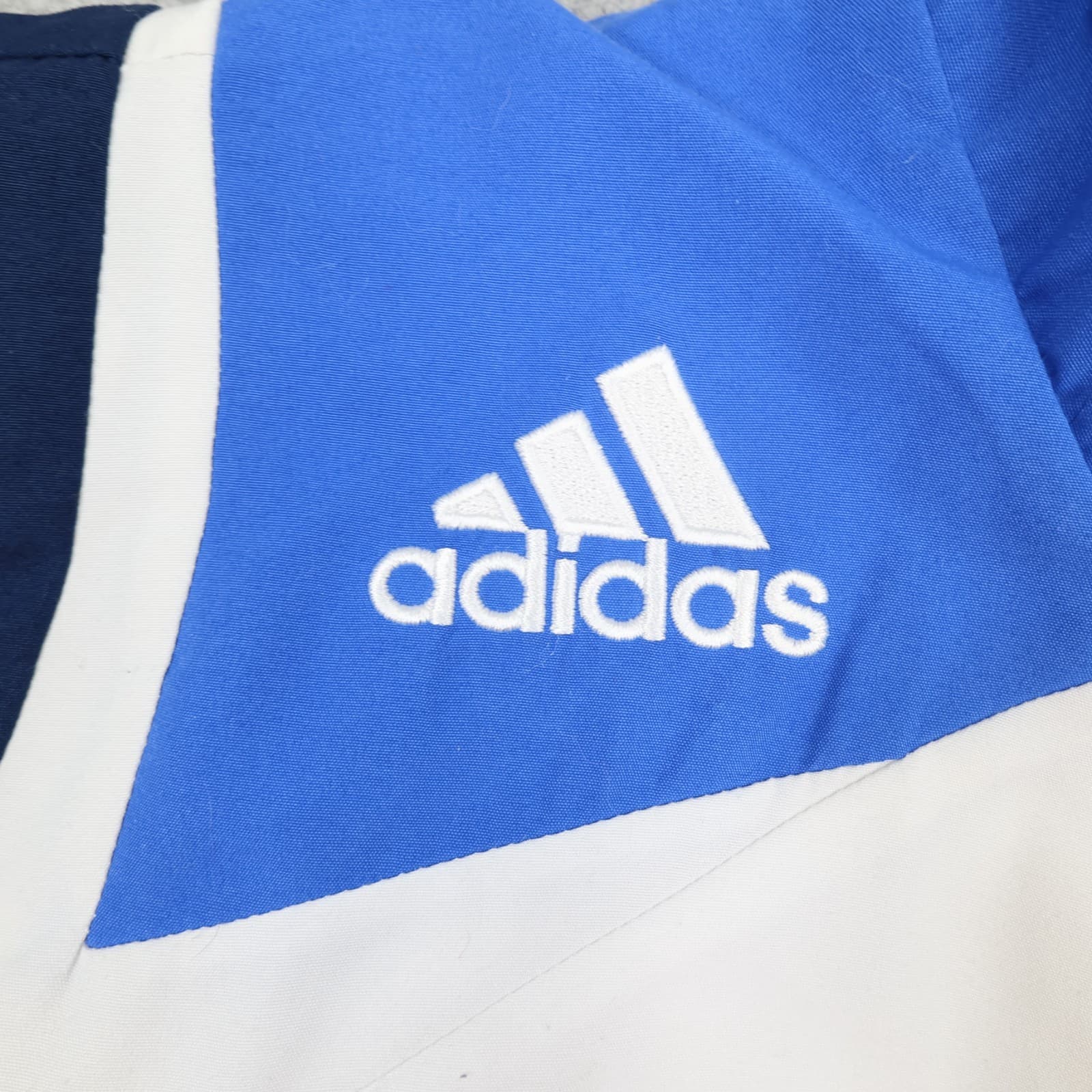 Chelsea Football Jacket Medium White Training Tracksuit Top Zip Adidas 2007 2008 photo 6