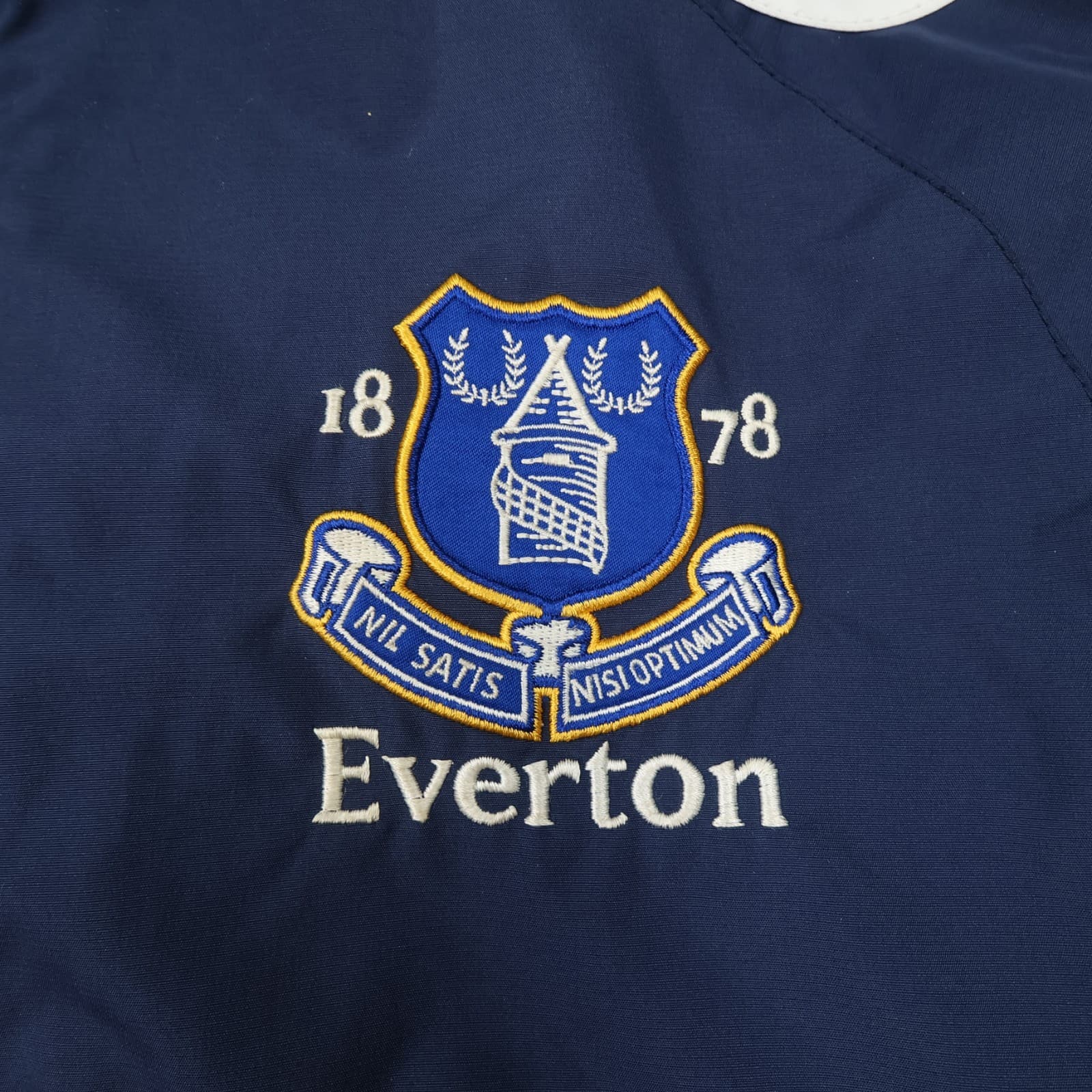Everton Football Jacket Small Navy Training Rain Jacket Umbro Mens Soccer photo 3