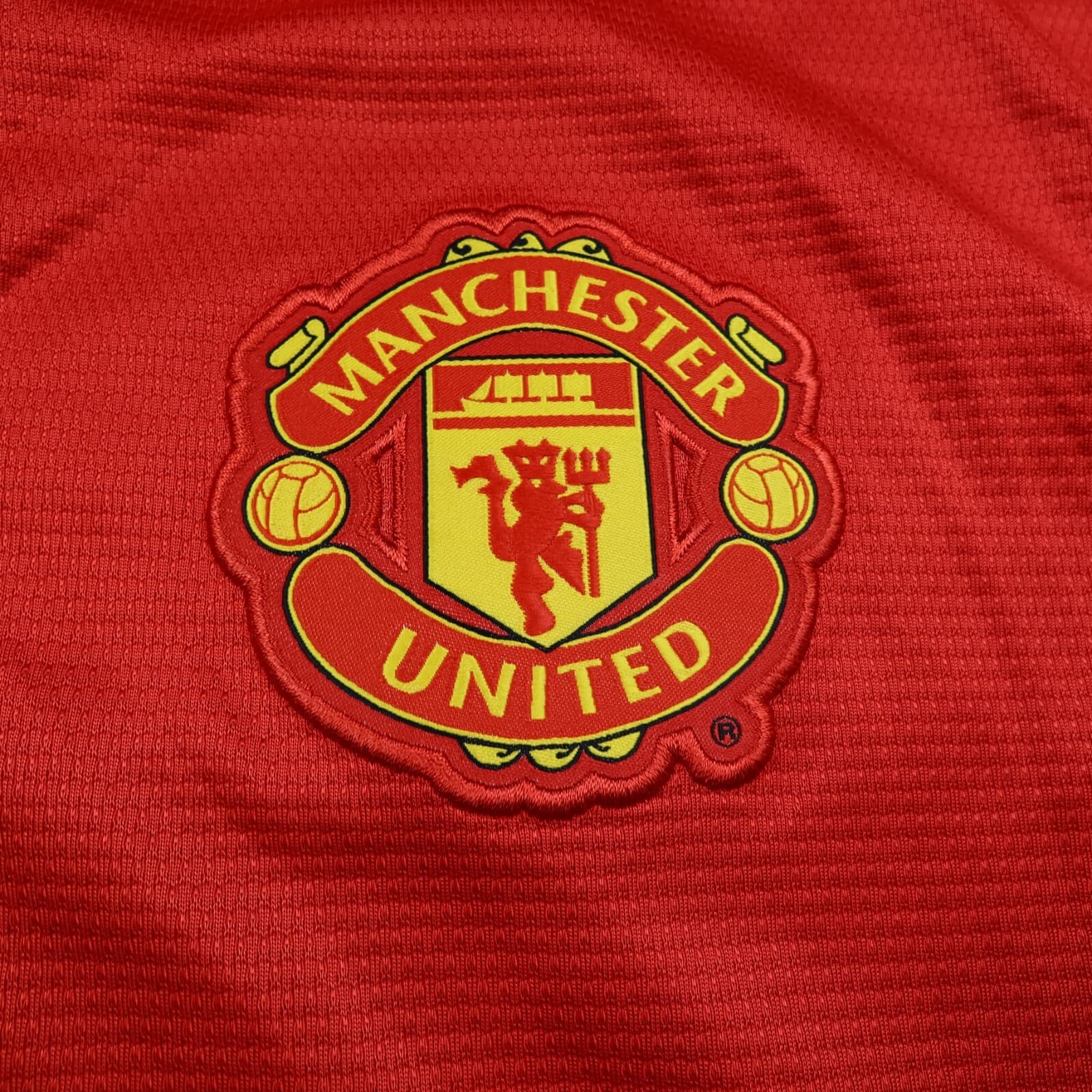 Manchester United Shirt Large Red Home Kit 2013 2014 Nike Jersey Wayne Rooney photo 5