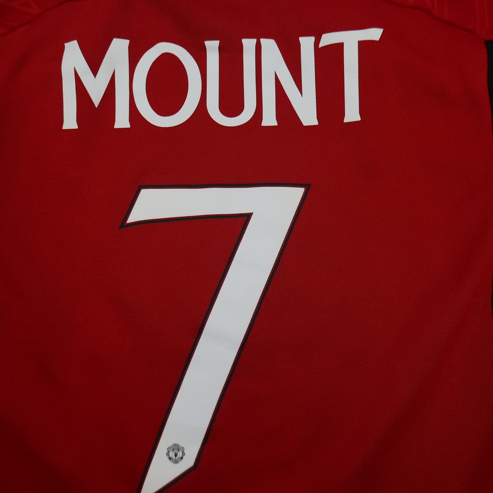 Manchester United Shirt 9-10 Years Red Home 2023 2024 Adidas Jersey Mount 7 Kids photo 3