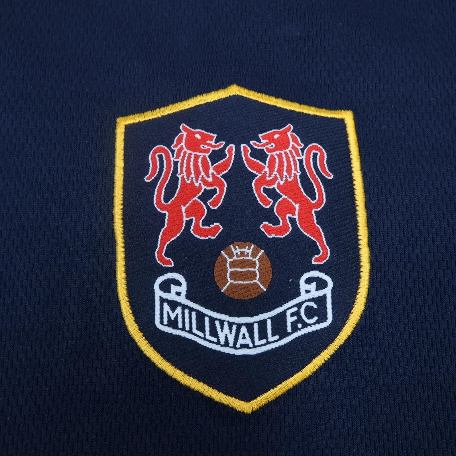 Millwall Shirt Mens 2XL Blue Away 2000 2001 Strike Force Giorgio Soccer Jersey photo 4