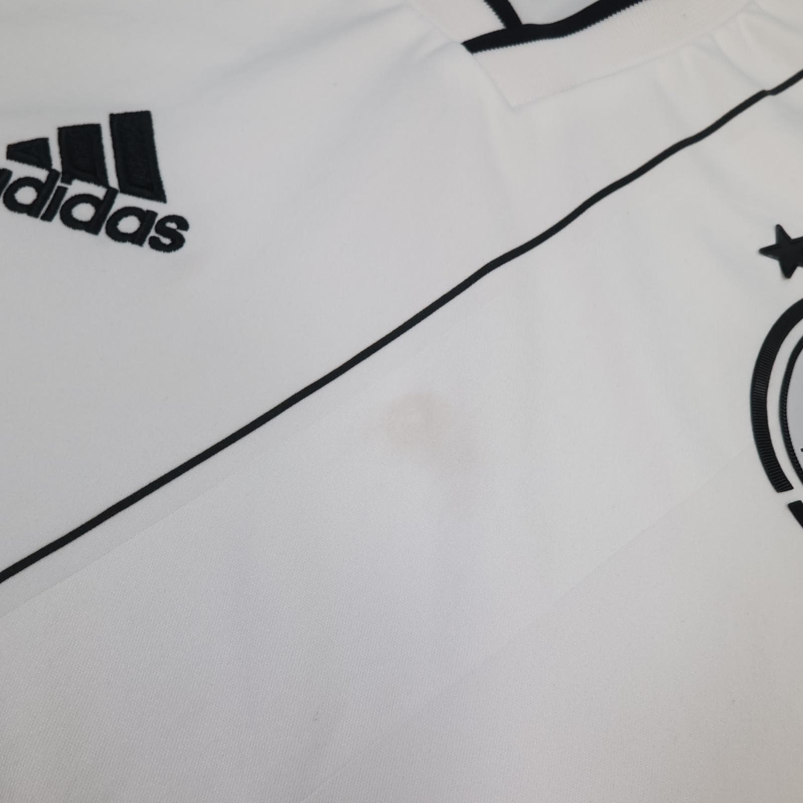 Germany Home Shirt Mens Medium White 2010 2011 Football Adidas Climacool Jersey photo 6