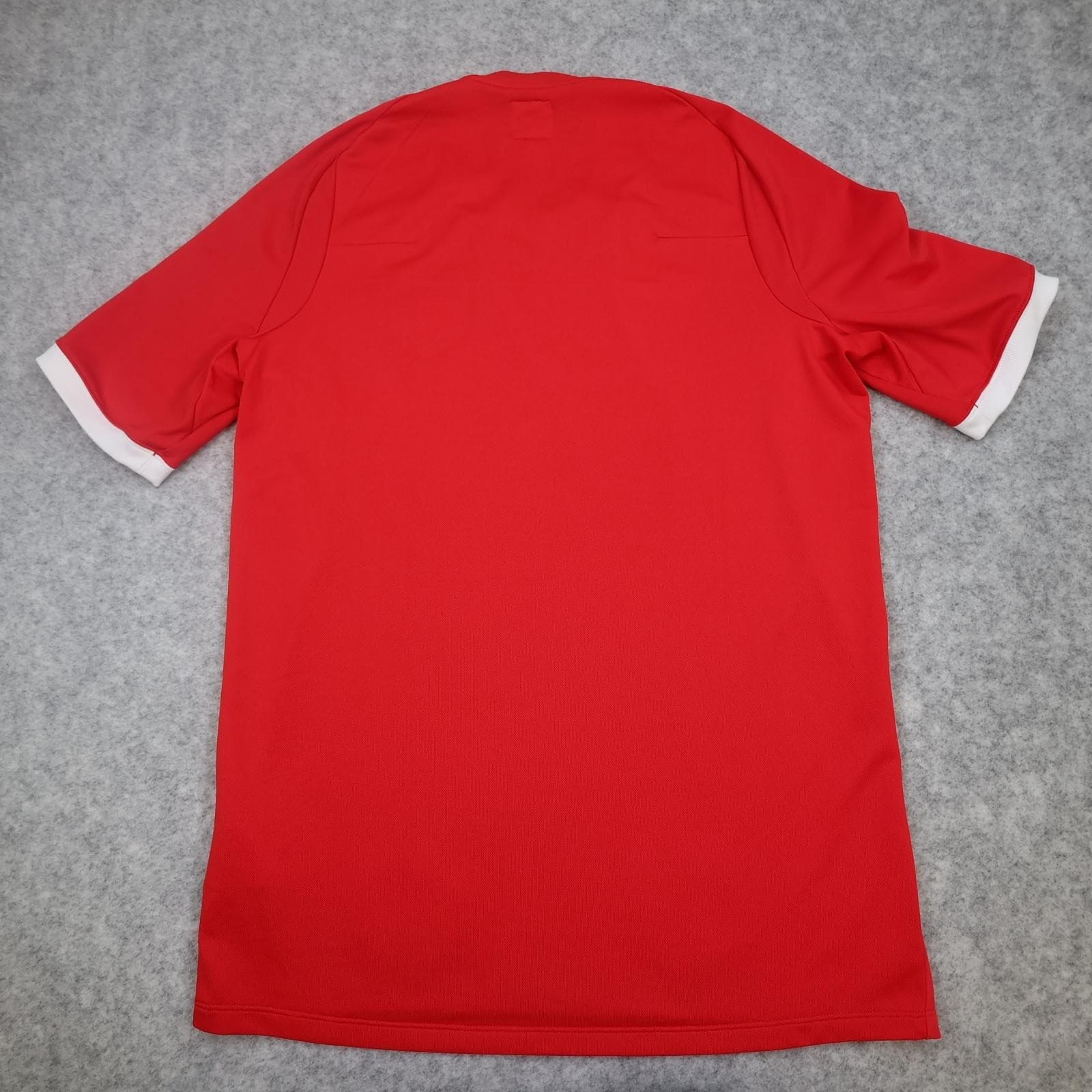 England Away Shirt Mens Medium Red 2010 2011 Soccer Umbro Tailored Jersey 40" photo 2