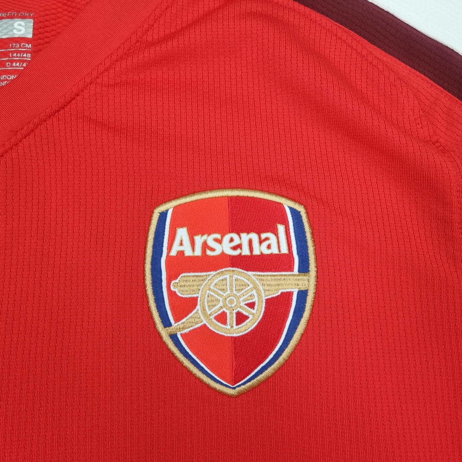 Arsenal Shirt Mens Small Red Home 2008 2010 EPL Nike Soccer Jersey Rosicky 7 photo 7