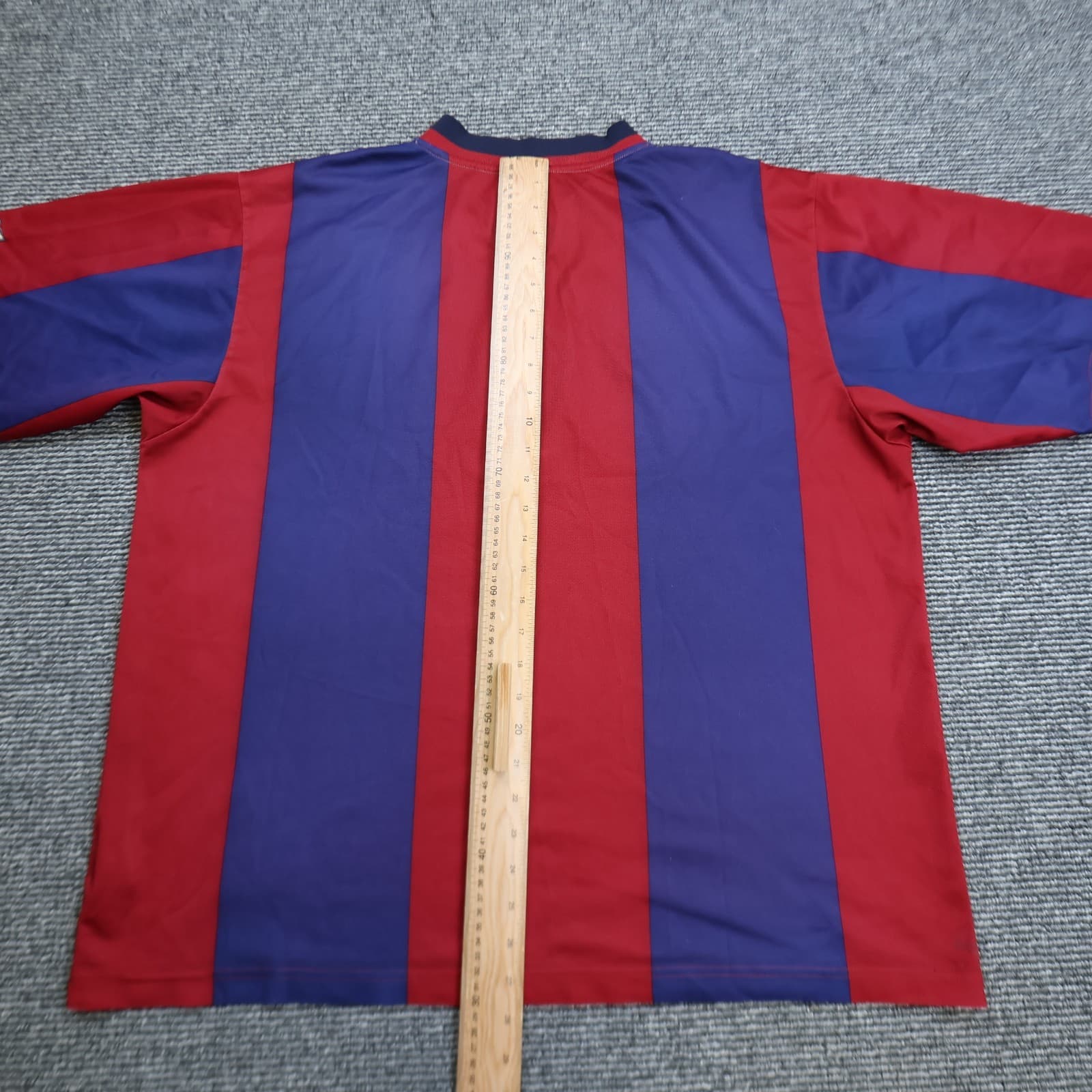 Vintage Barcelona Shirt Extra Large Red Home Kit 1998 1999 Nike Soccer Jersey XL photo 10