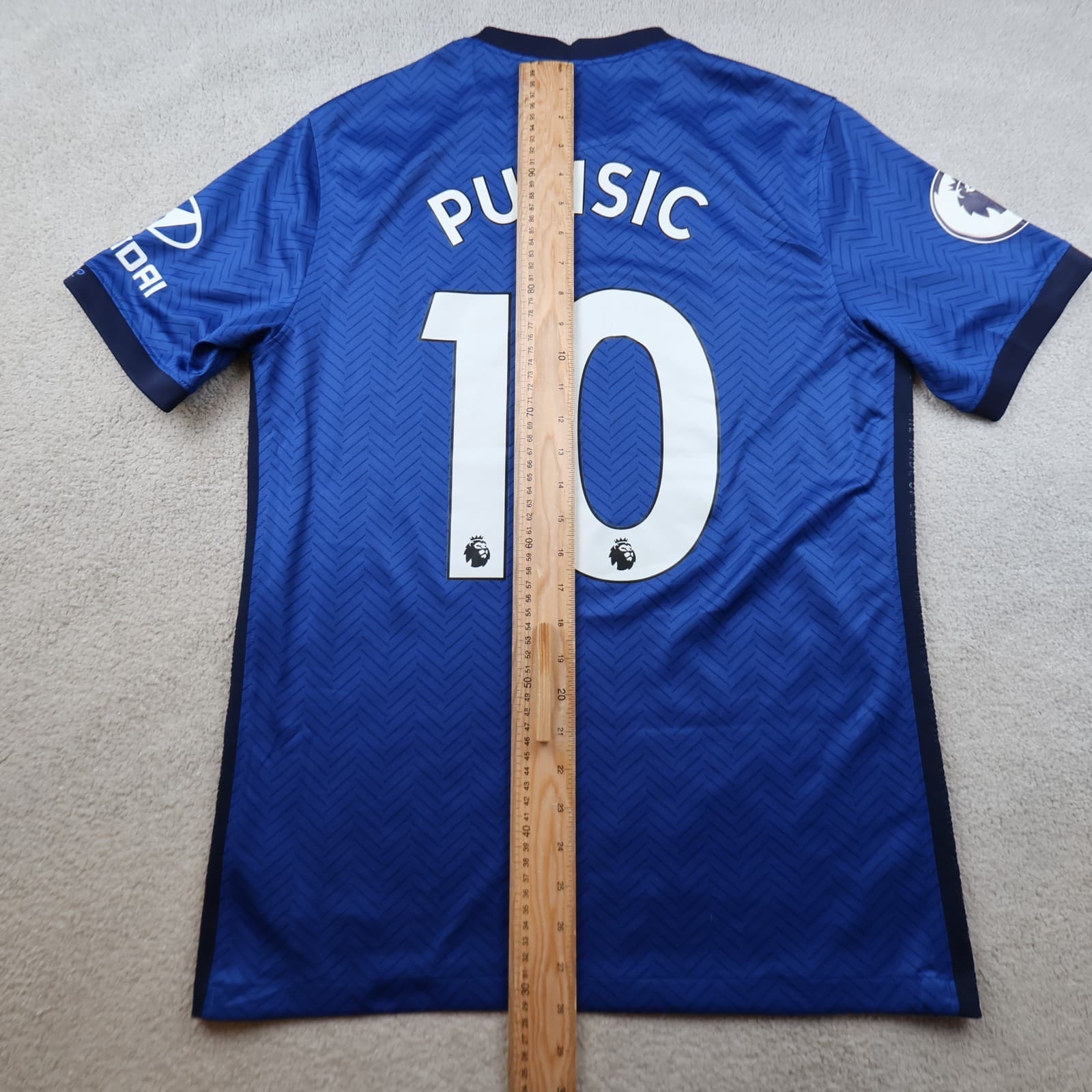 Chelsea Shirt Medium Blue Home Kit 2020 2021 Nike Football Soccer Jersey Pulisic photo 12