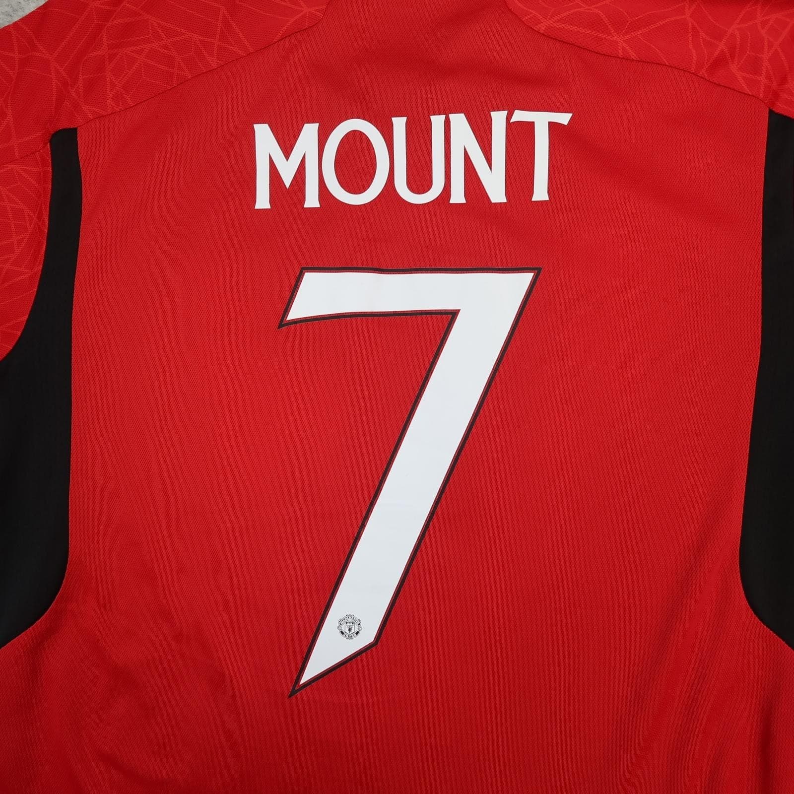 Manchester United Shirt Mens Large Red Home 2023 2024 Football Adidas Mount 7 photo 13
