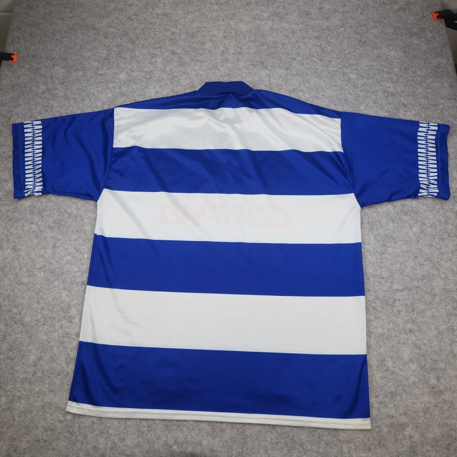 Vintage QPR Home Shirt Extra Large Blue 1995 1996 Compaq Soccer Jersey 42/44 photo 2