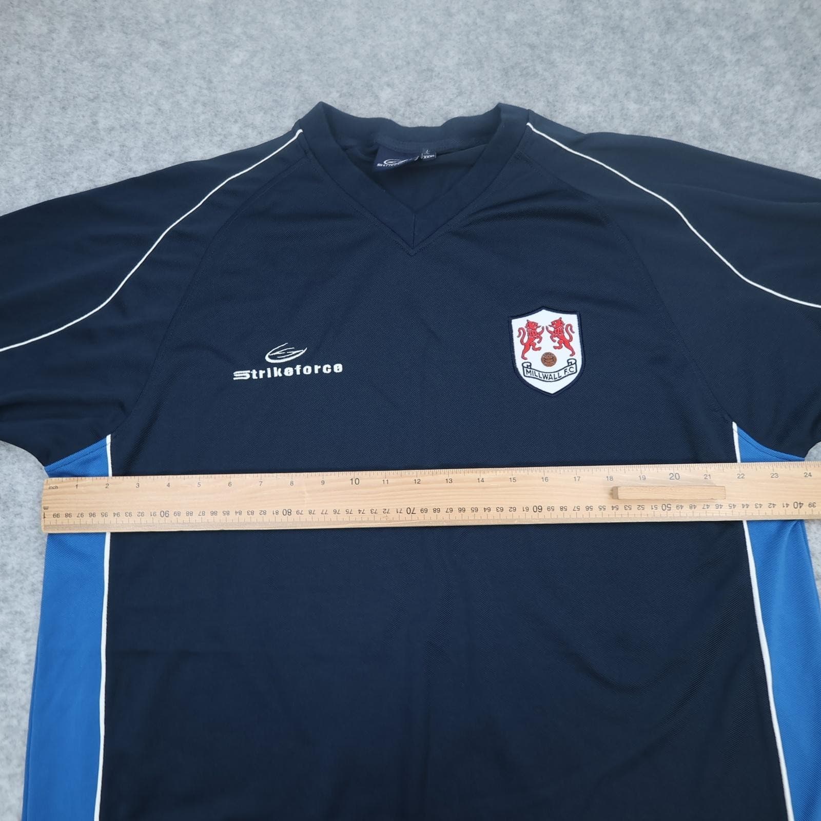 Millwall Training Shirt Mens 3XL Blue Football Strikeforce Soccer Jersey photo 6