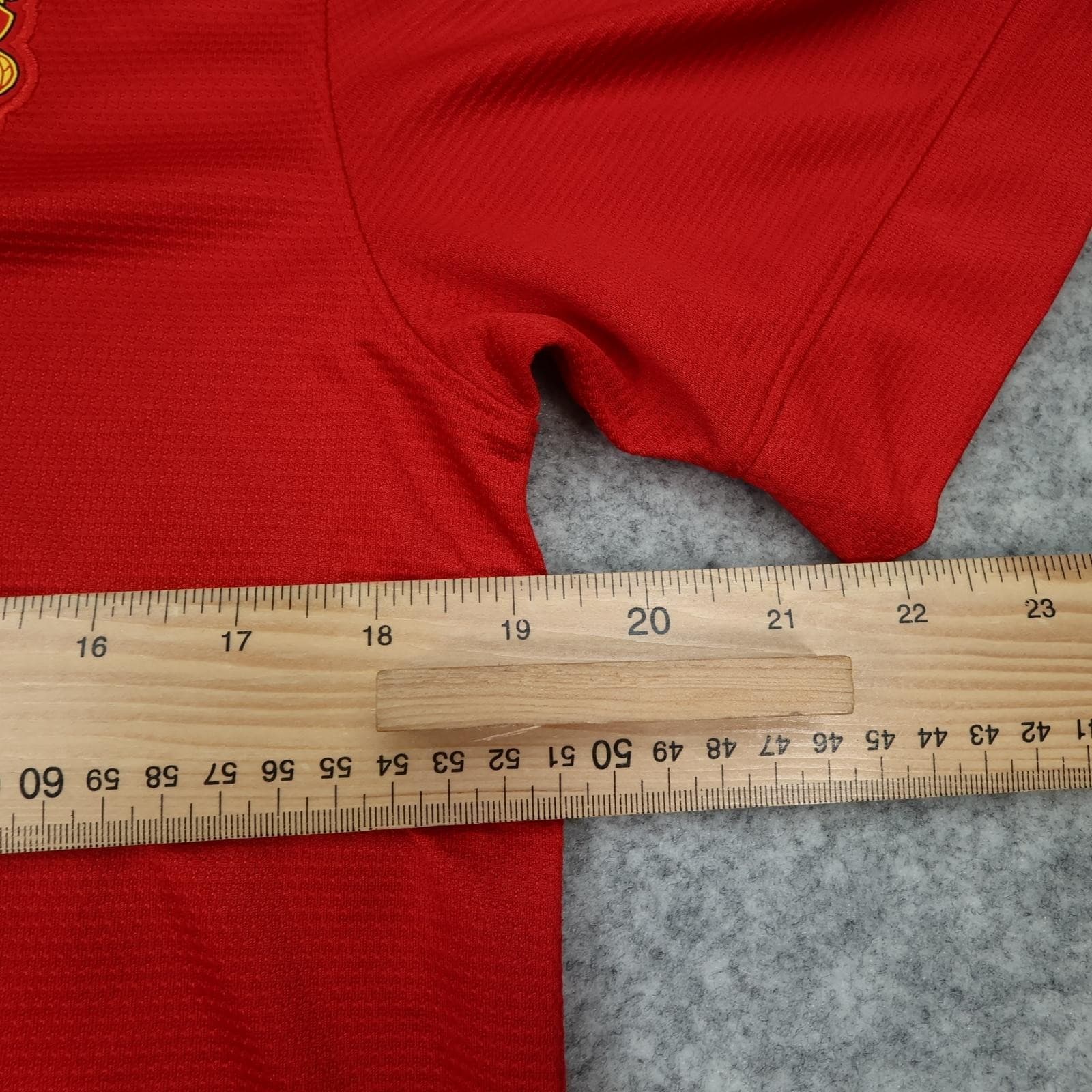 Manchester United Shirt Mens Medium Red Home 2013 2014 Football Nike Rooney 10 photo 15