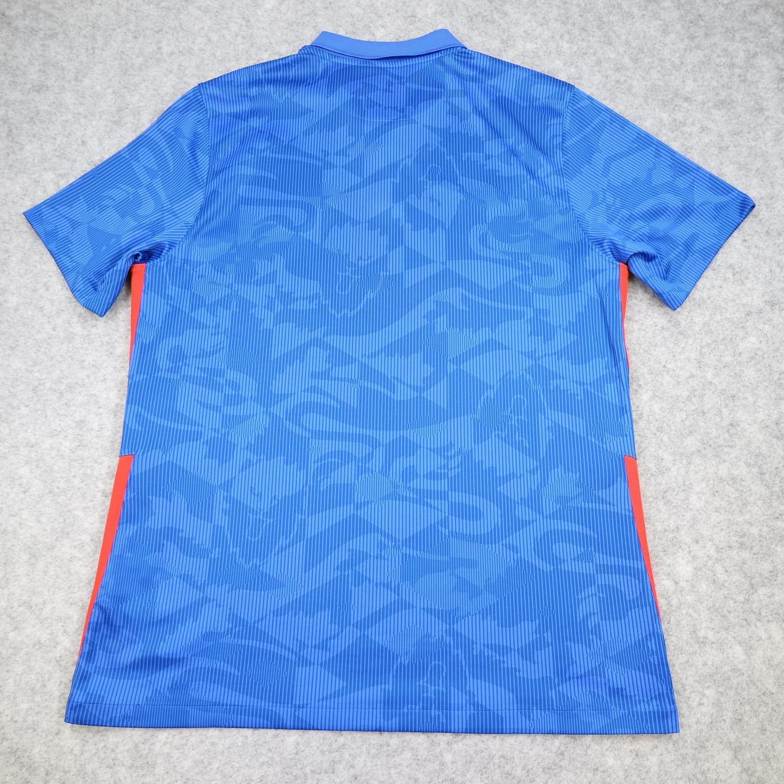 England Shirt Mens Large Blue Away Kit 2020 2021 Nike Dri Fit Soccer Jersey photo 2
