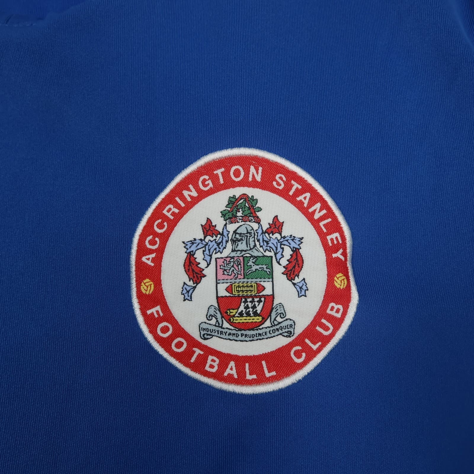 Accrington Stanley Shirt Small Blue Training Kit 2021 2022 Adidas Jersey photo 3